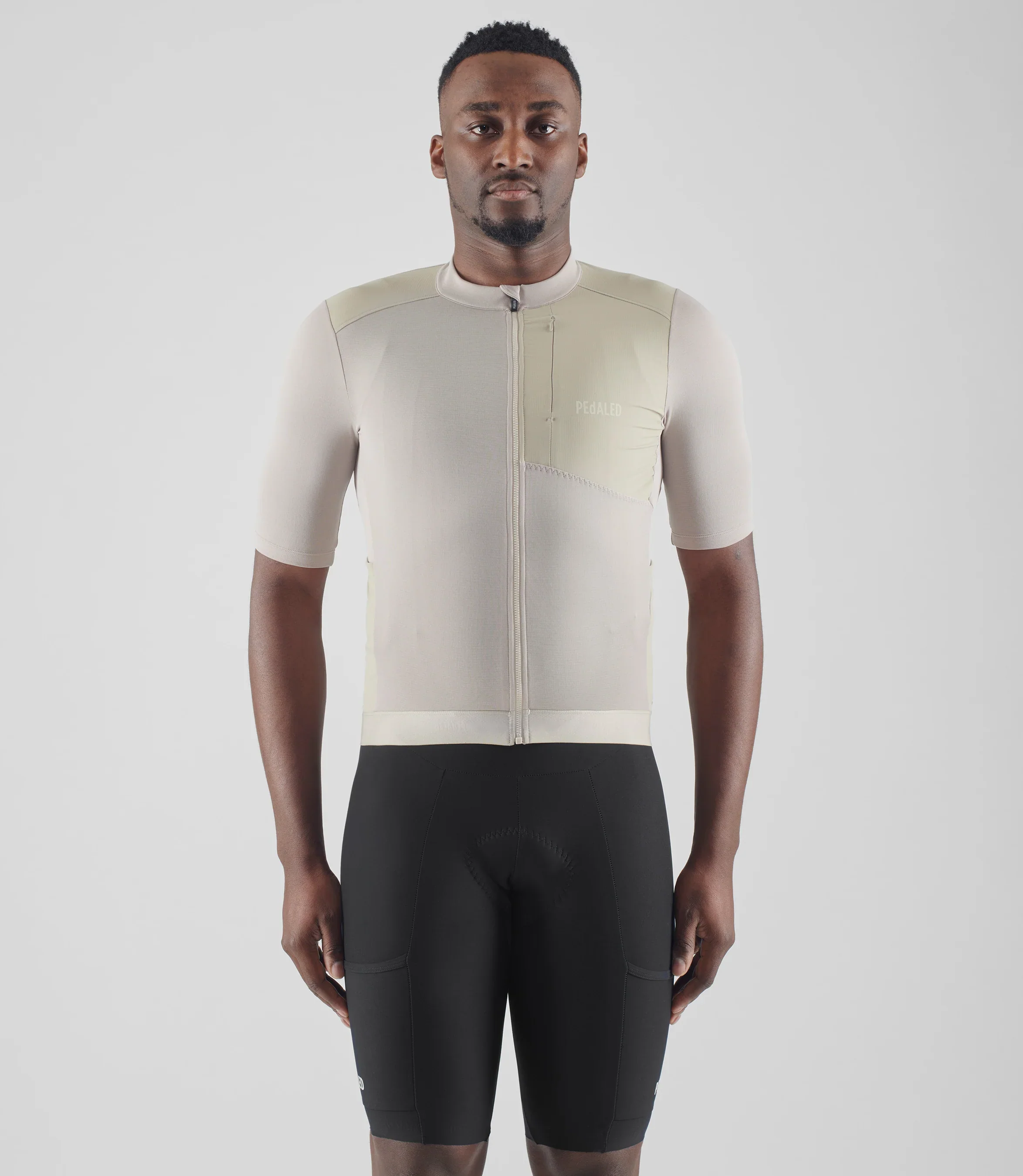 PEDALED Odyssey Merino Cycling Jersey - Beige - Image 5