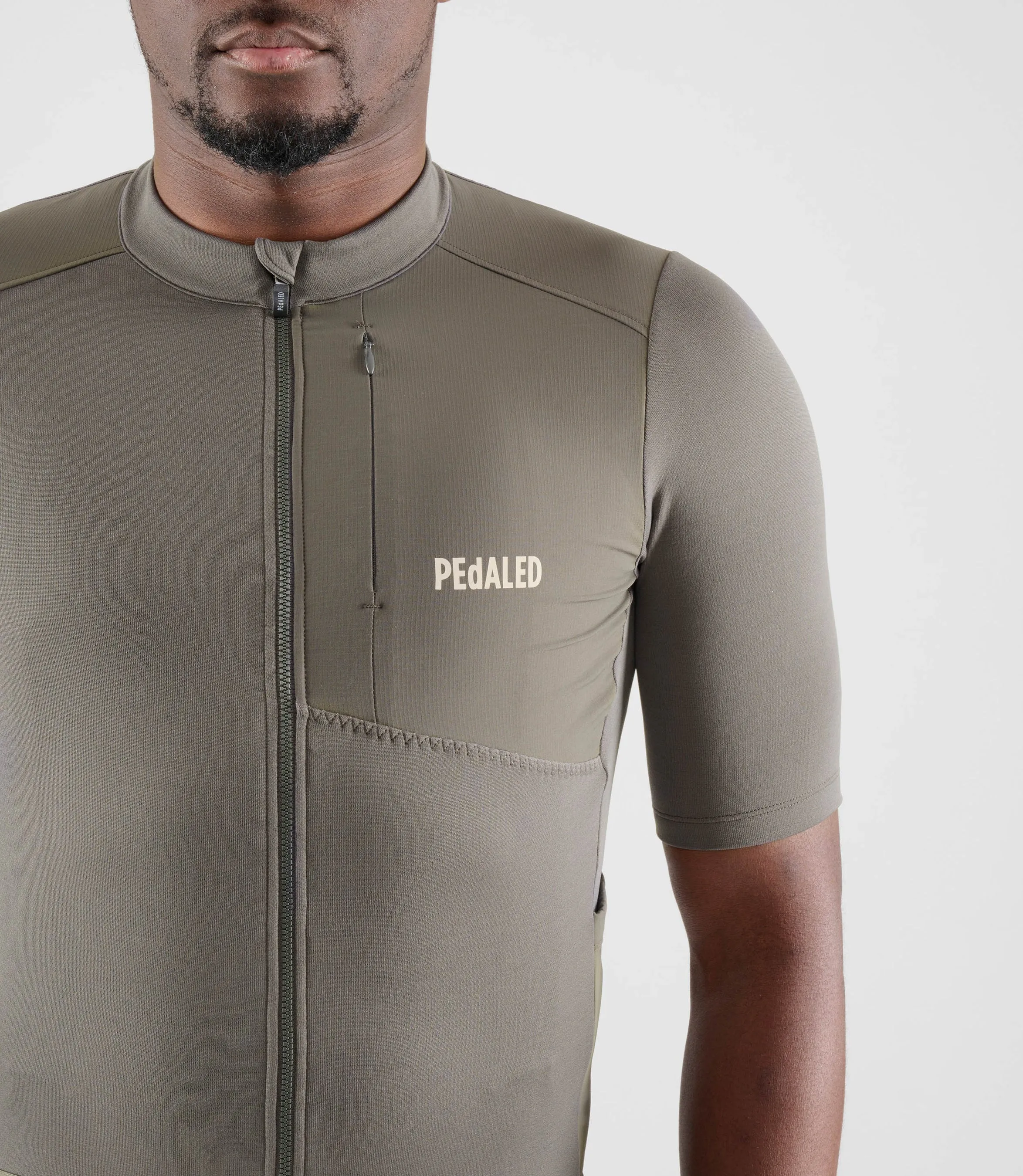 PEDALED Odyssey Merino Cycling Jersey - Grey - Image 3