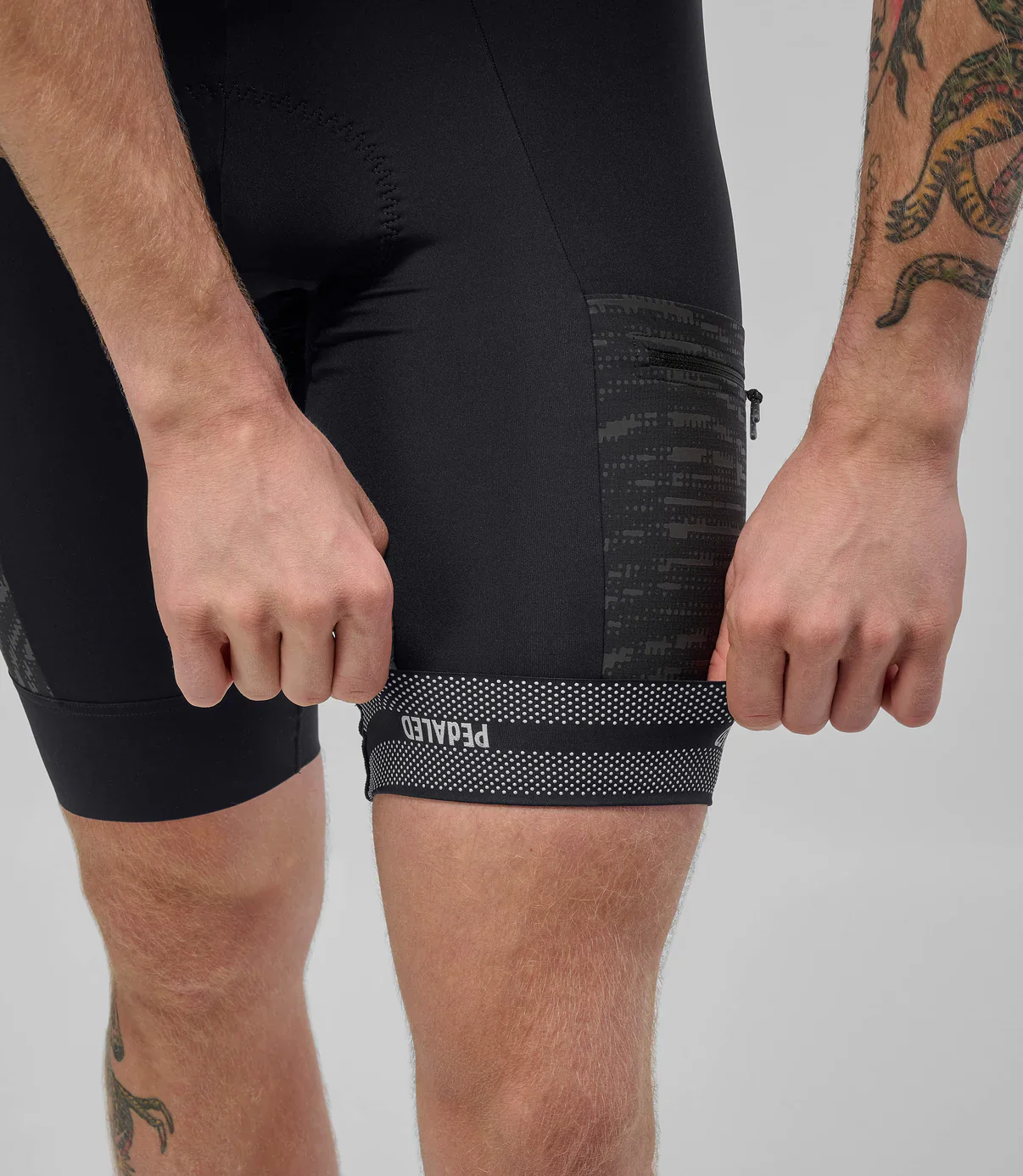 PEDALED Odyssey Bib Shorts - Black - Image 9