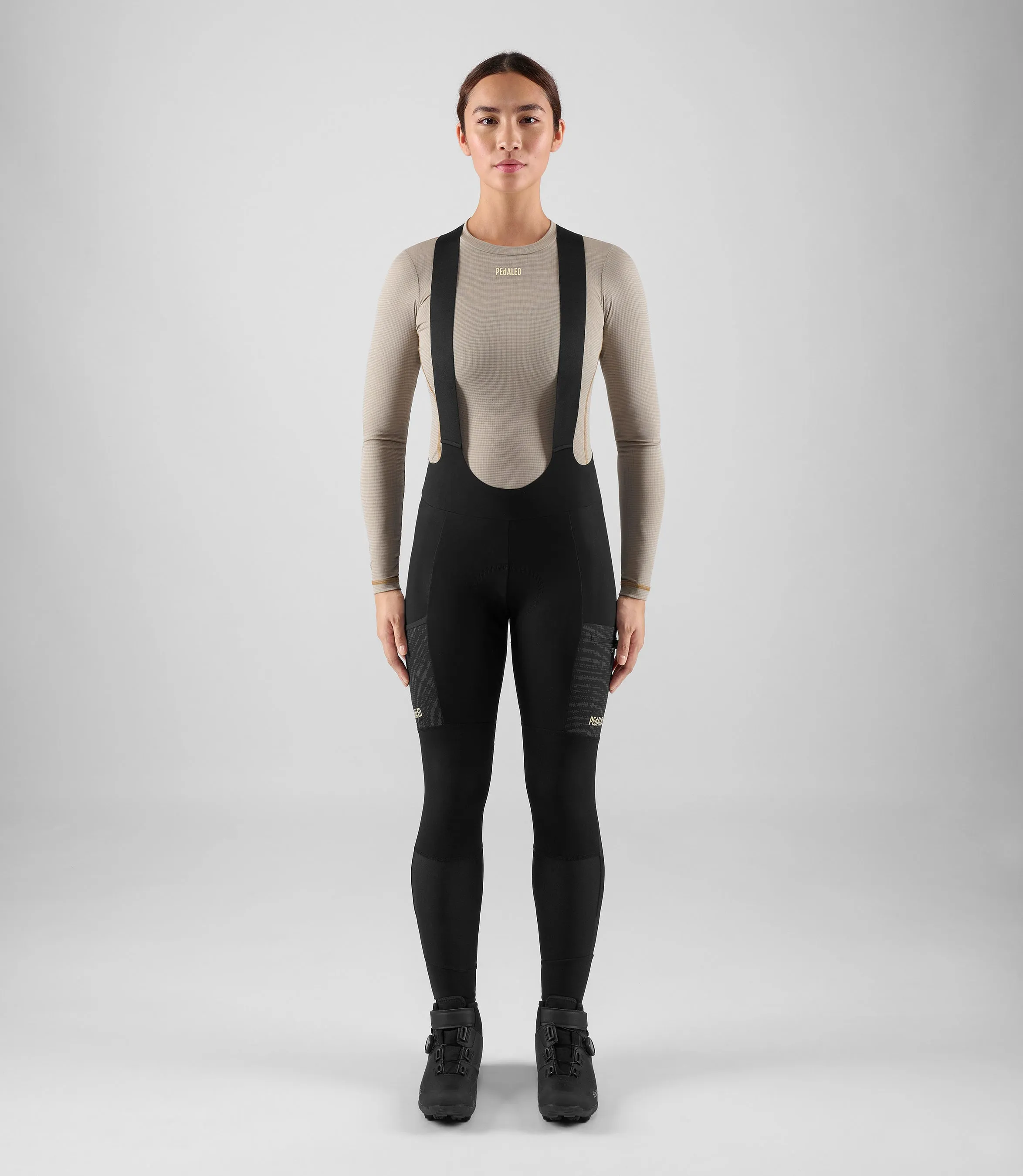 PEDALED Odyssey Women Bib Tight - Black - Image 3