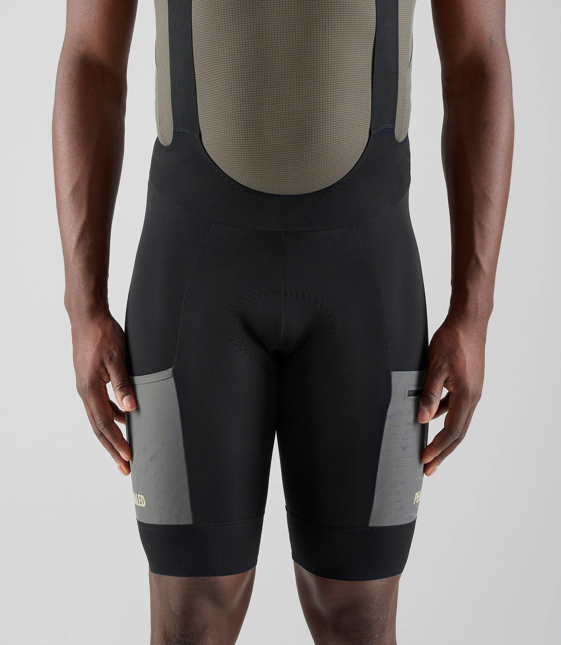 PEDALED Odyssey Cycling Bib Shorts - Black - Image 3