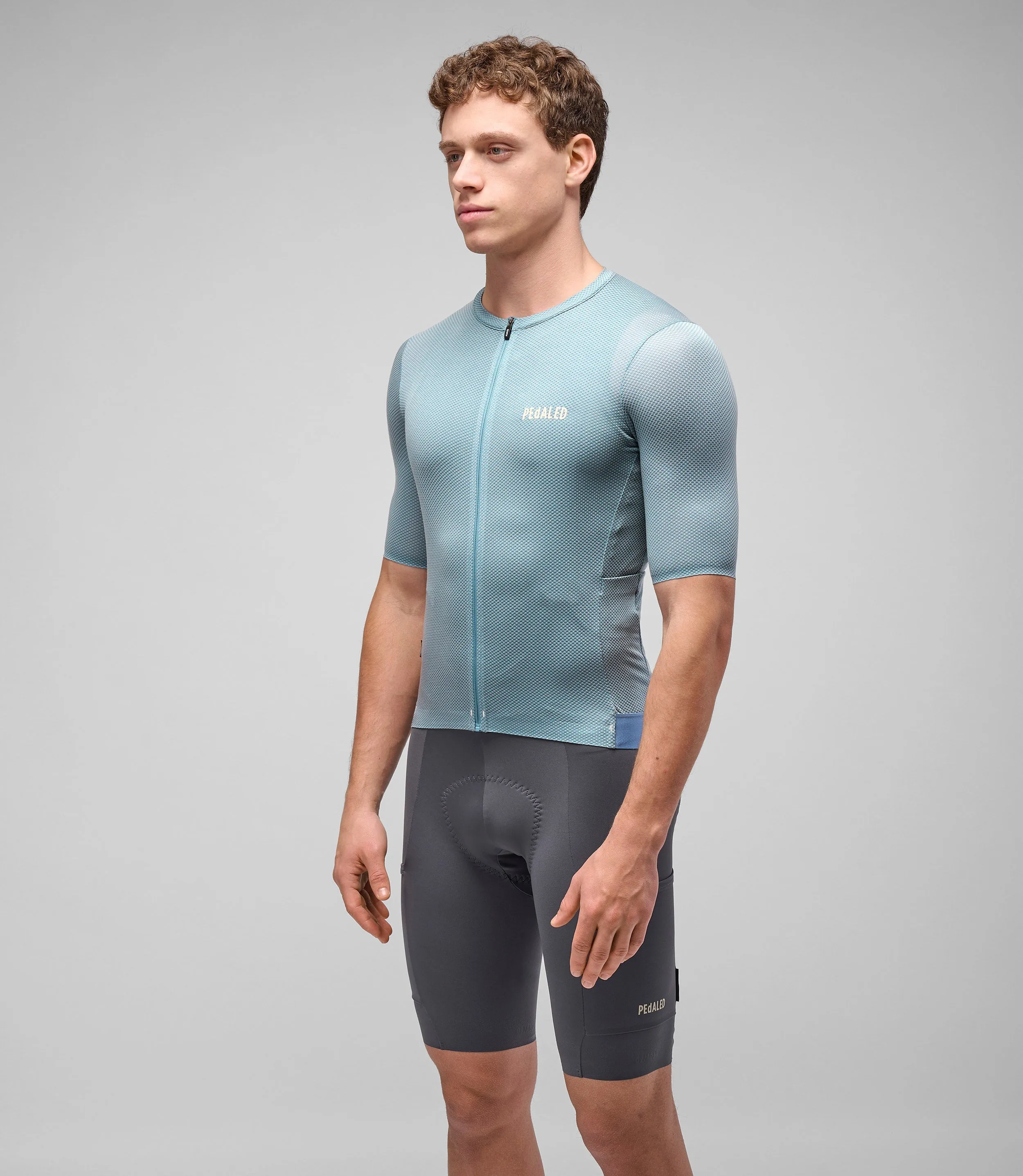 PEDALED Odyssey Delta Jersey - Light Blue - Image 2