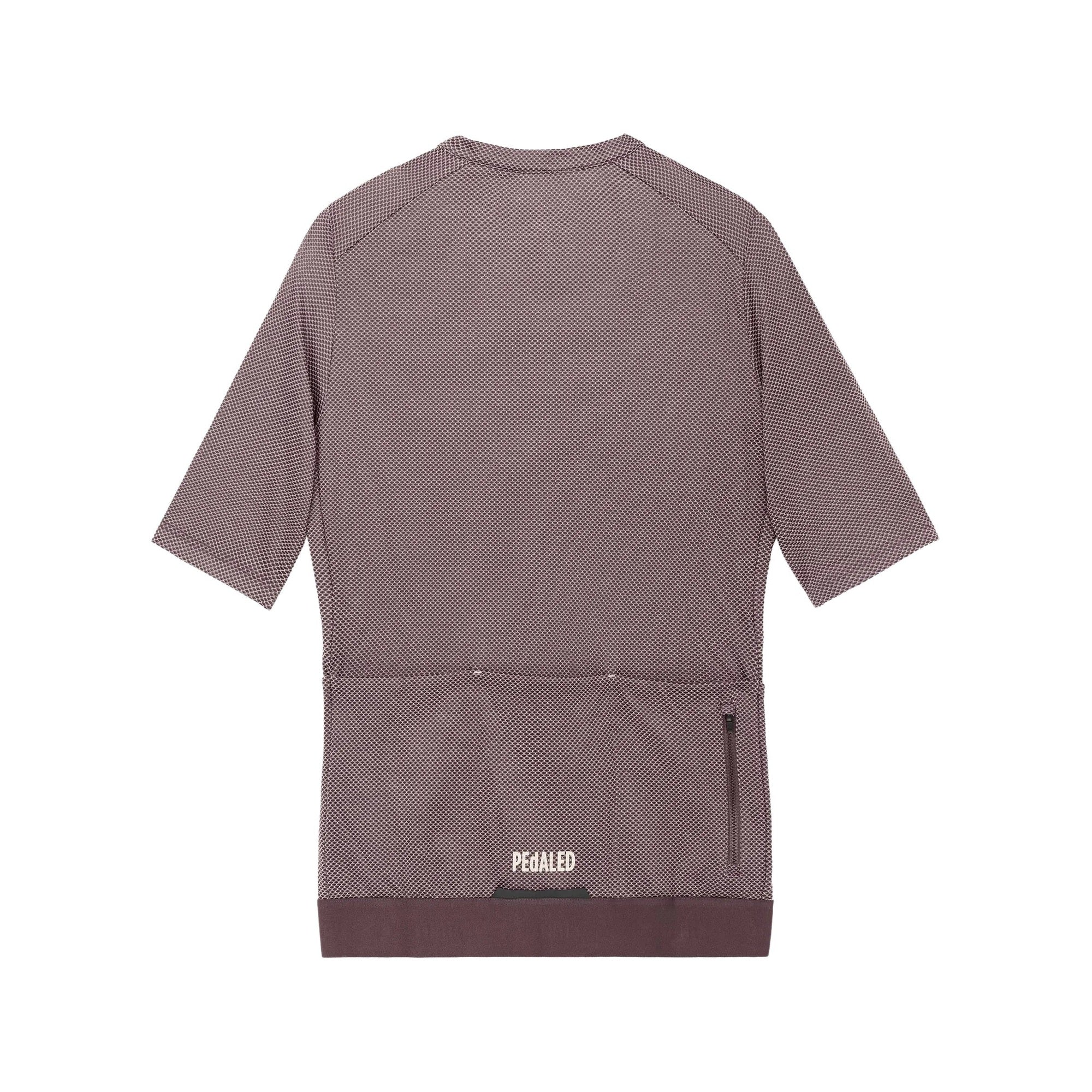PEDALED Odyssey Delta Cycling Women Jersey - Burgundy - Image 2