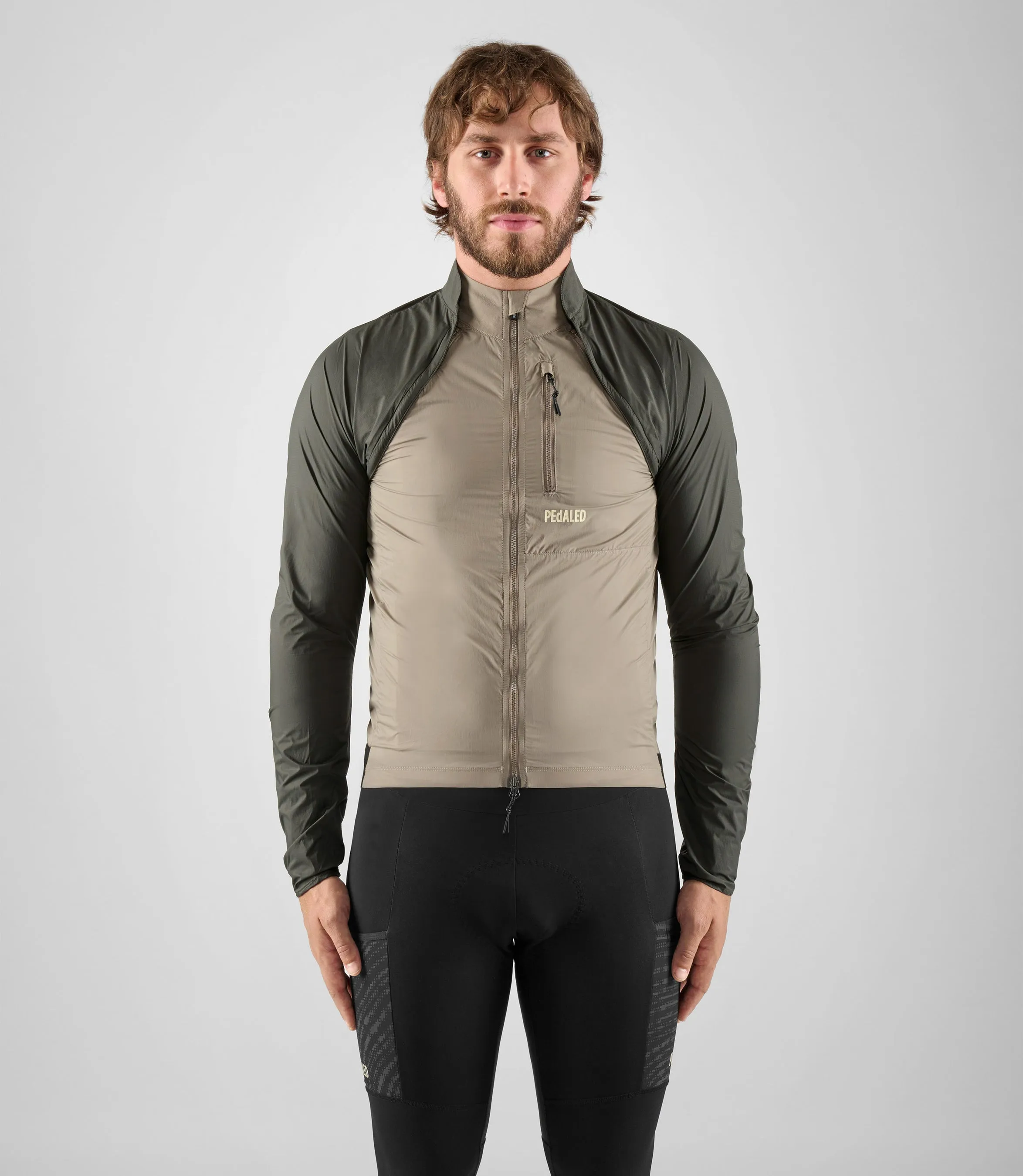 PEDALED Odyssey Detachable Sleeve Jacket - Grey - Image 2