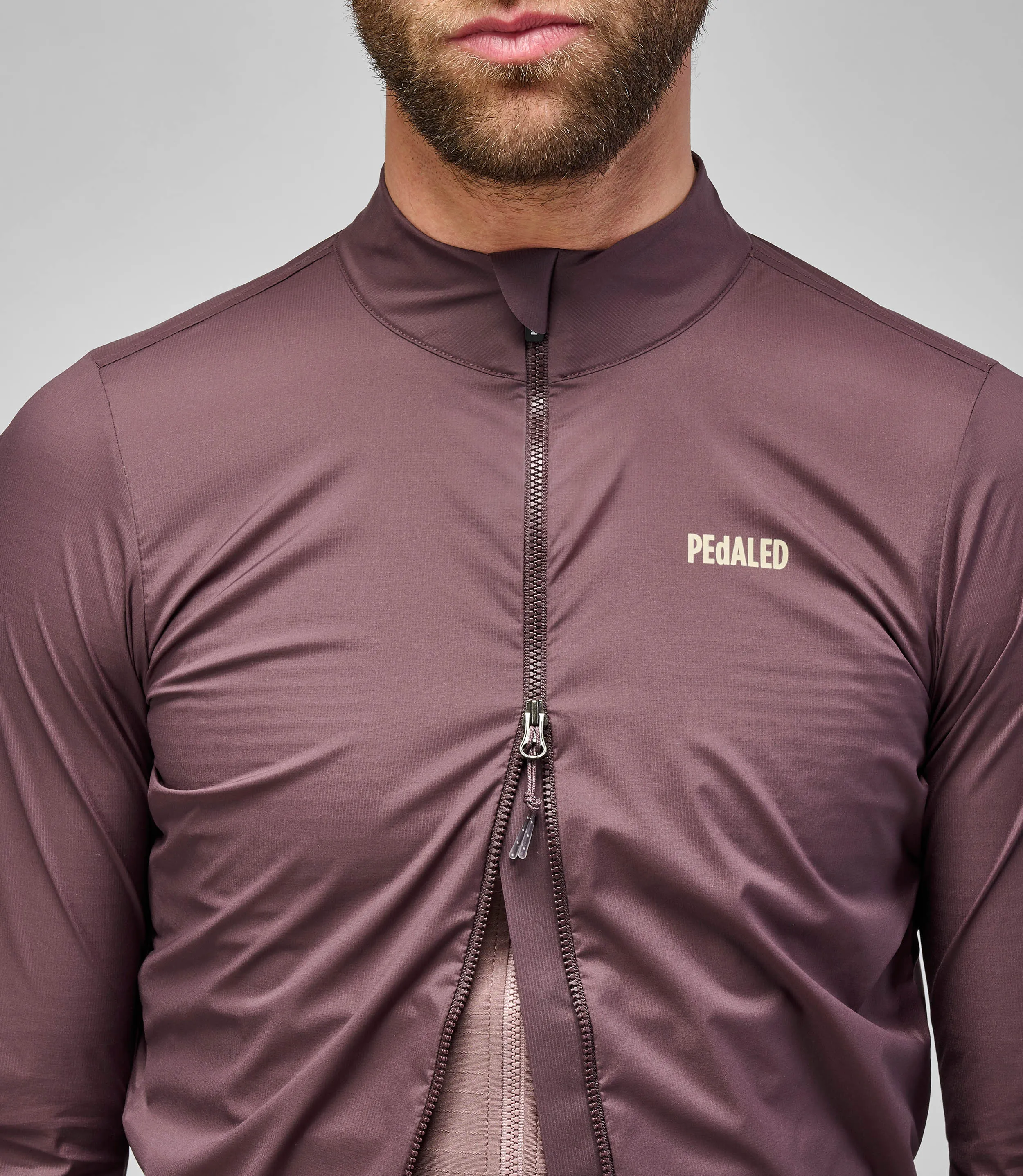 PEDALED Odyssey High Visibility Jacket - Burgundy - Image 10