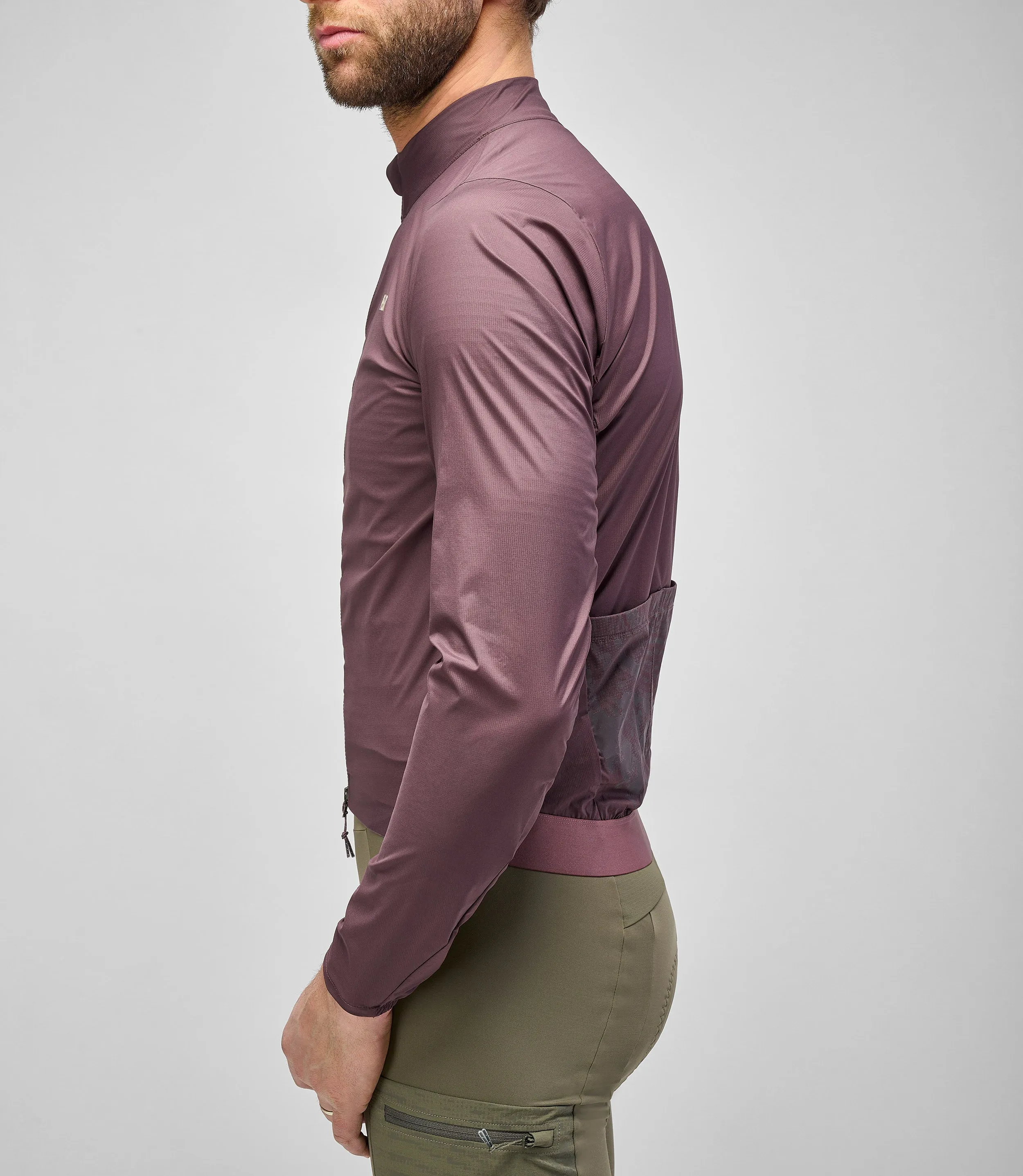 PEDALED Odyssey High Visibility Jacket - Burgundy - Image 12