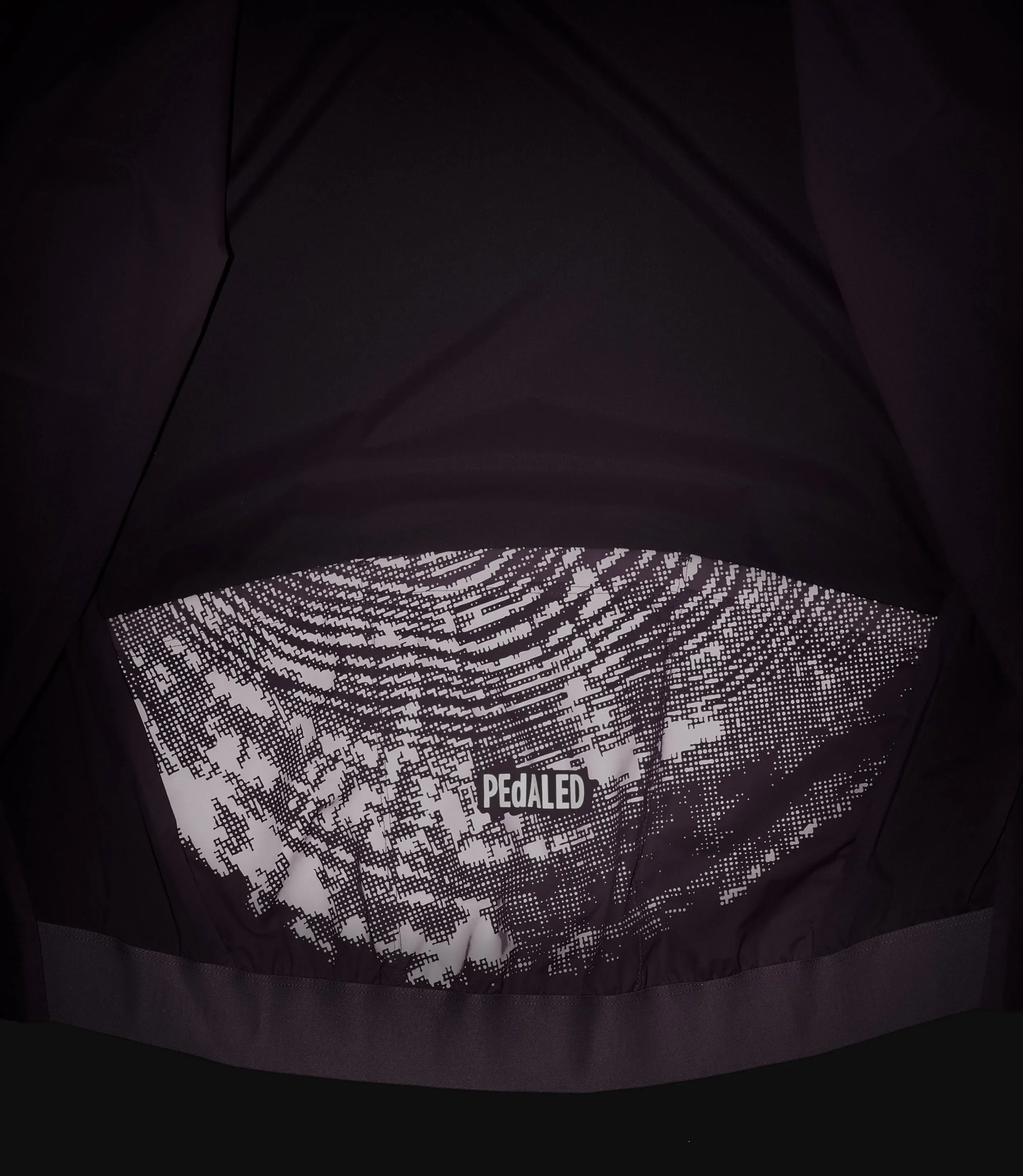 PEDALED Odyssey High Visibility Jacket - Burgundy - Image 13