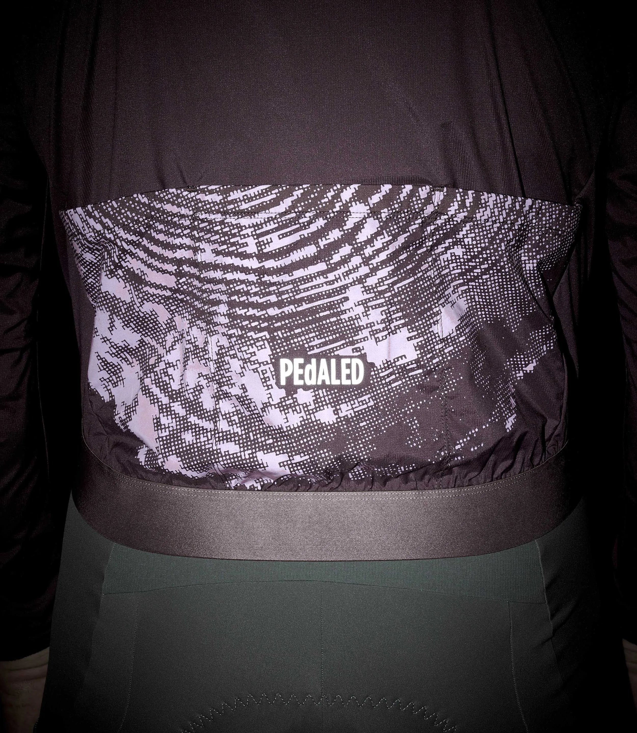 PEDALED Odyssey High Visibility Jacket - Burgundy - Image 9