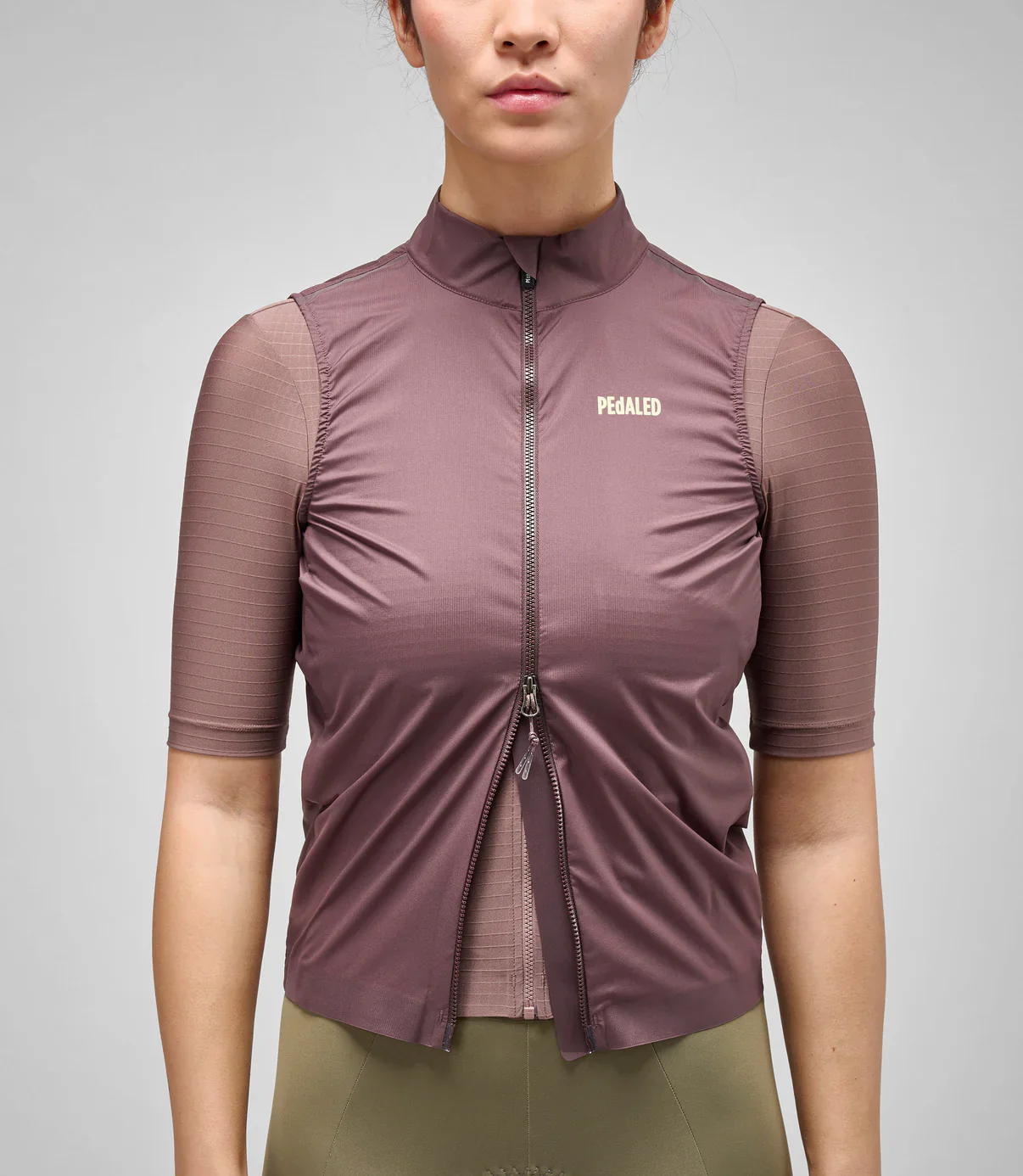 PEDALED Odyssey High Visibility Women Vest - Burgundy - Image 5