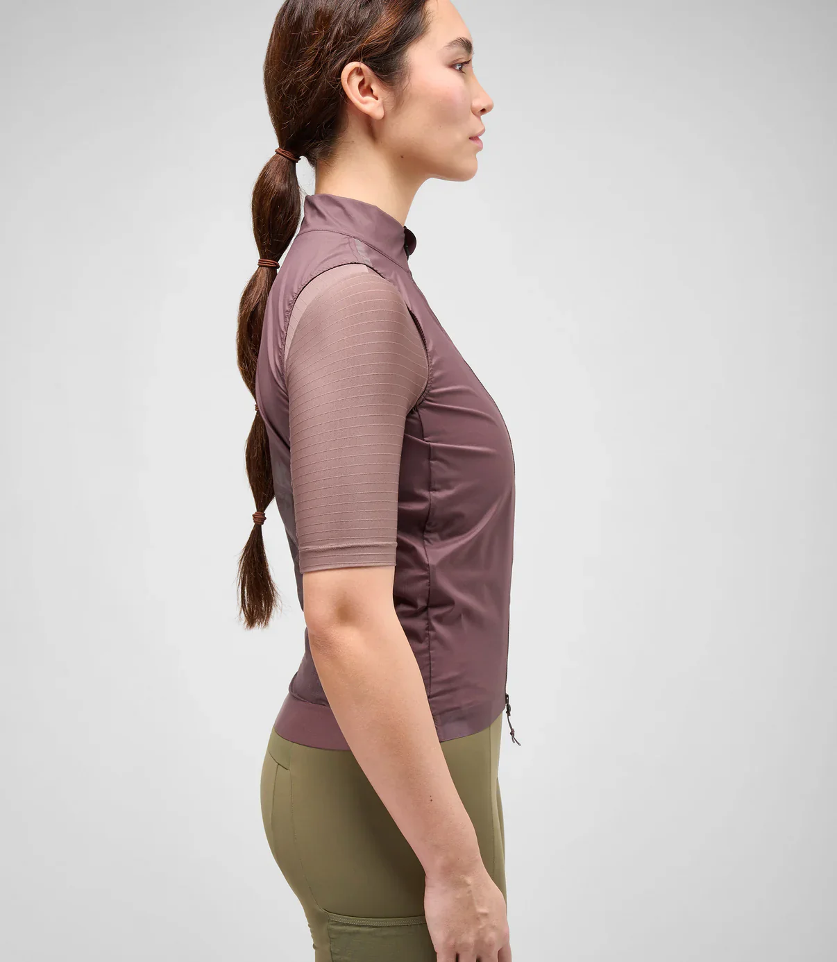 PEDALED Odyssey High Visibility Women Vest - Burgundy - Image 6