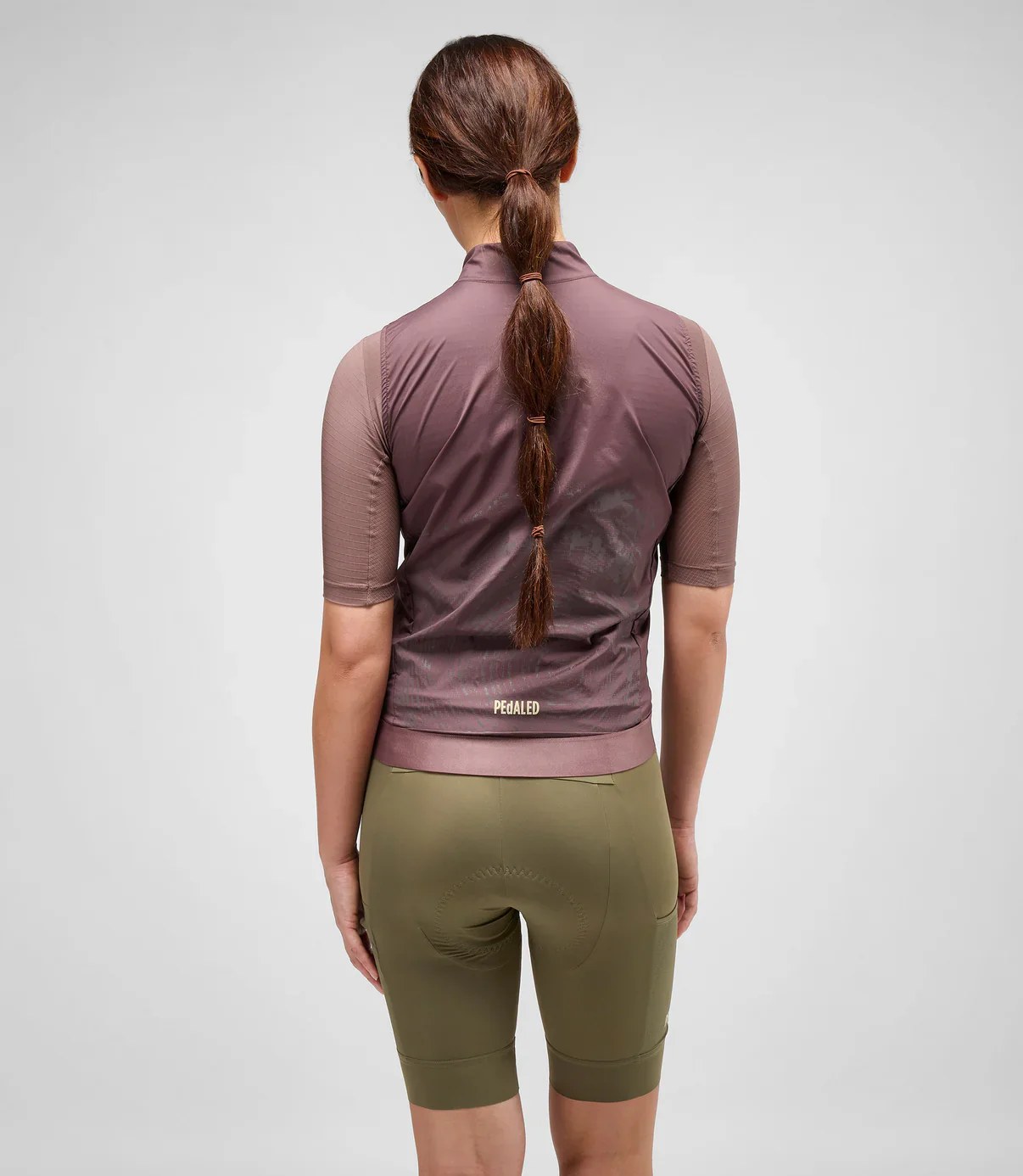 PEDALED Odyssey High Visibility Women Vest - Burgundy - Image 8