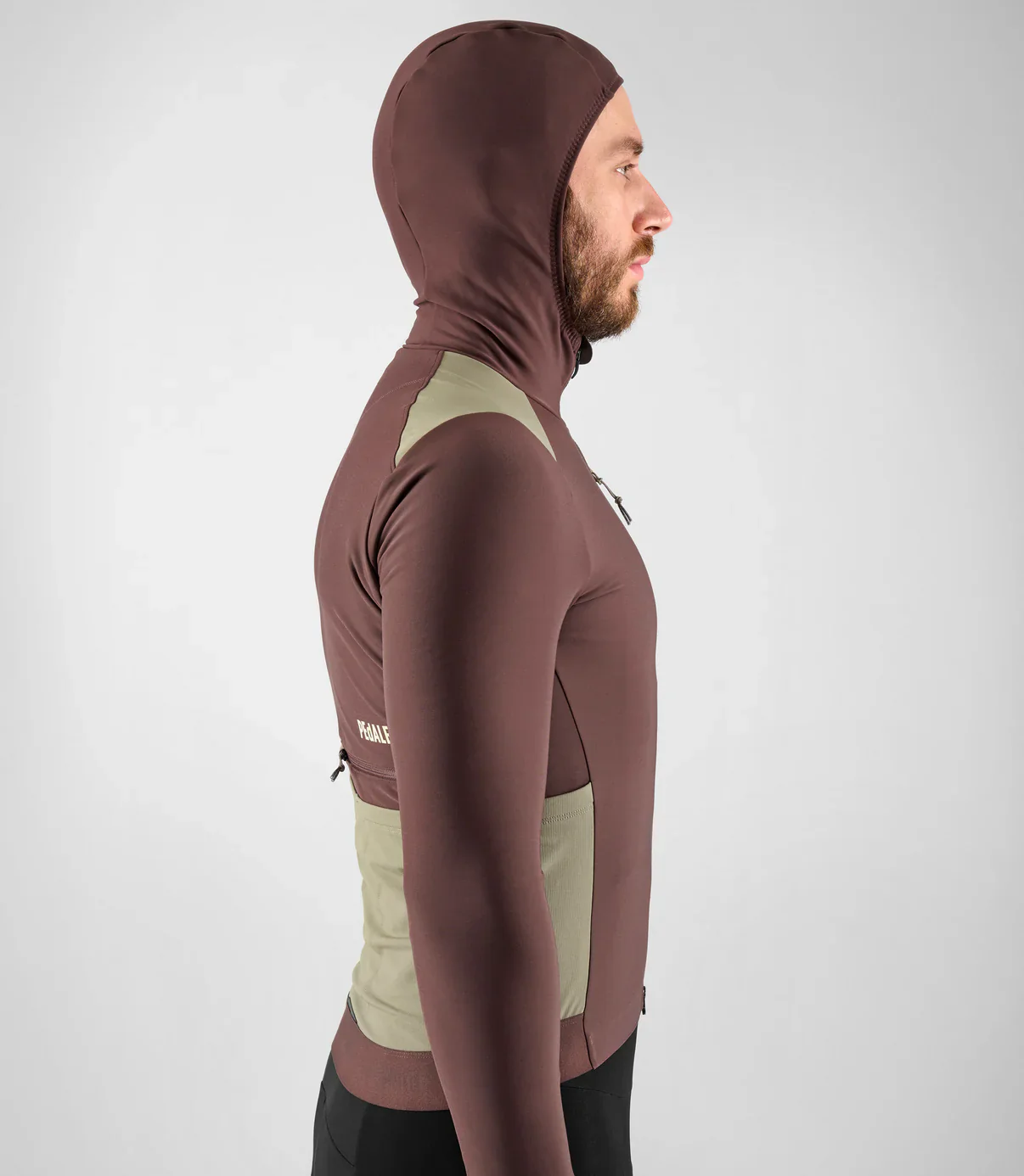 PEDALED Odyssey Hooded Long Sleeve Jersey - Brown - Image 5