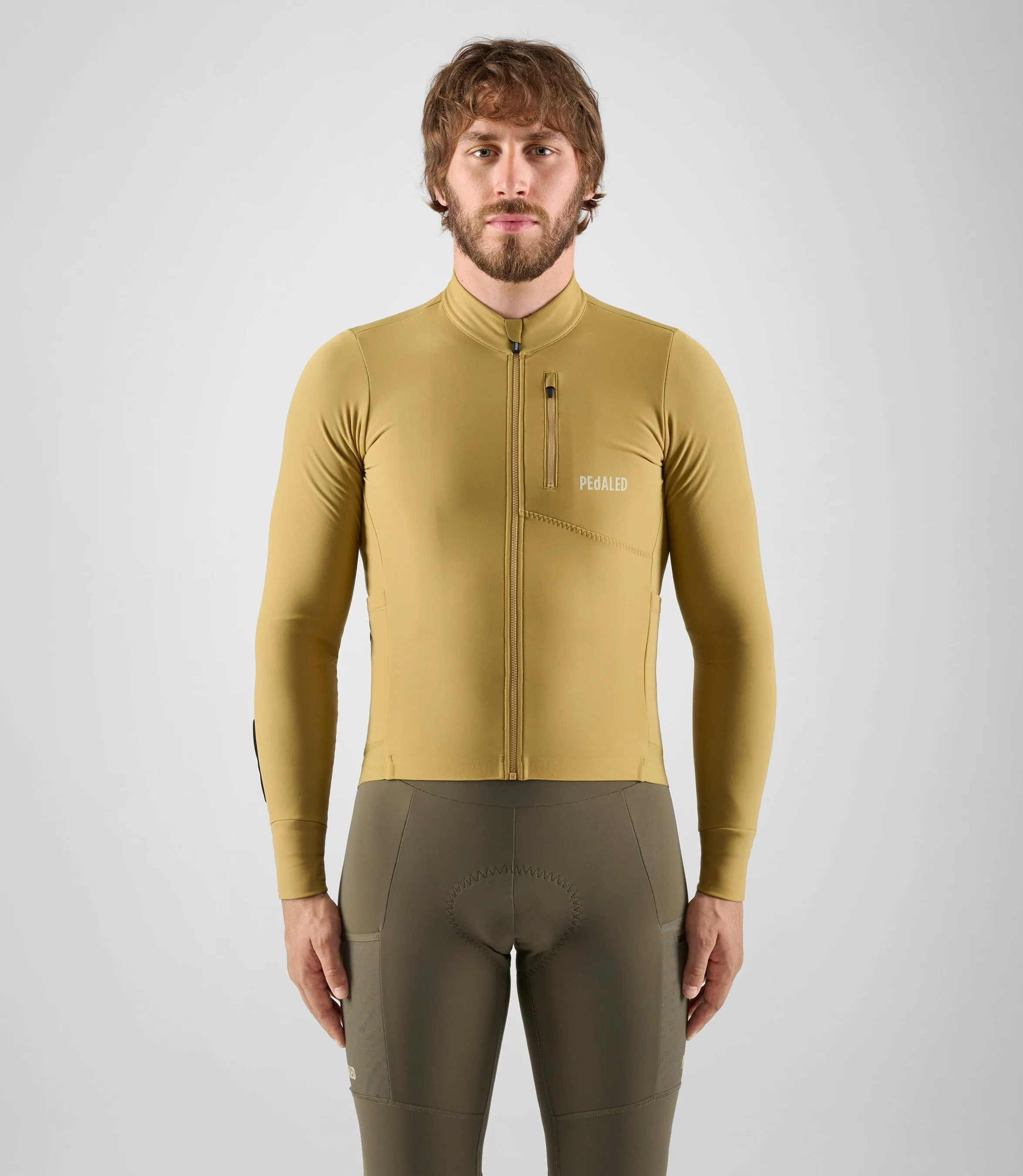 PEDALED Odyssey Long Sleeve Jersey - Light Green - Image 3