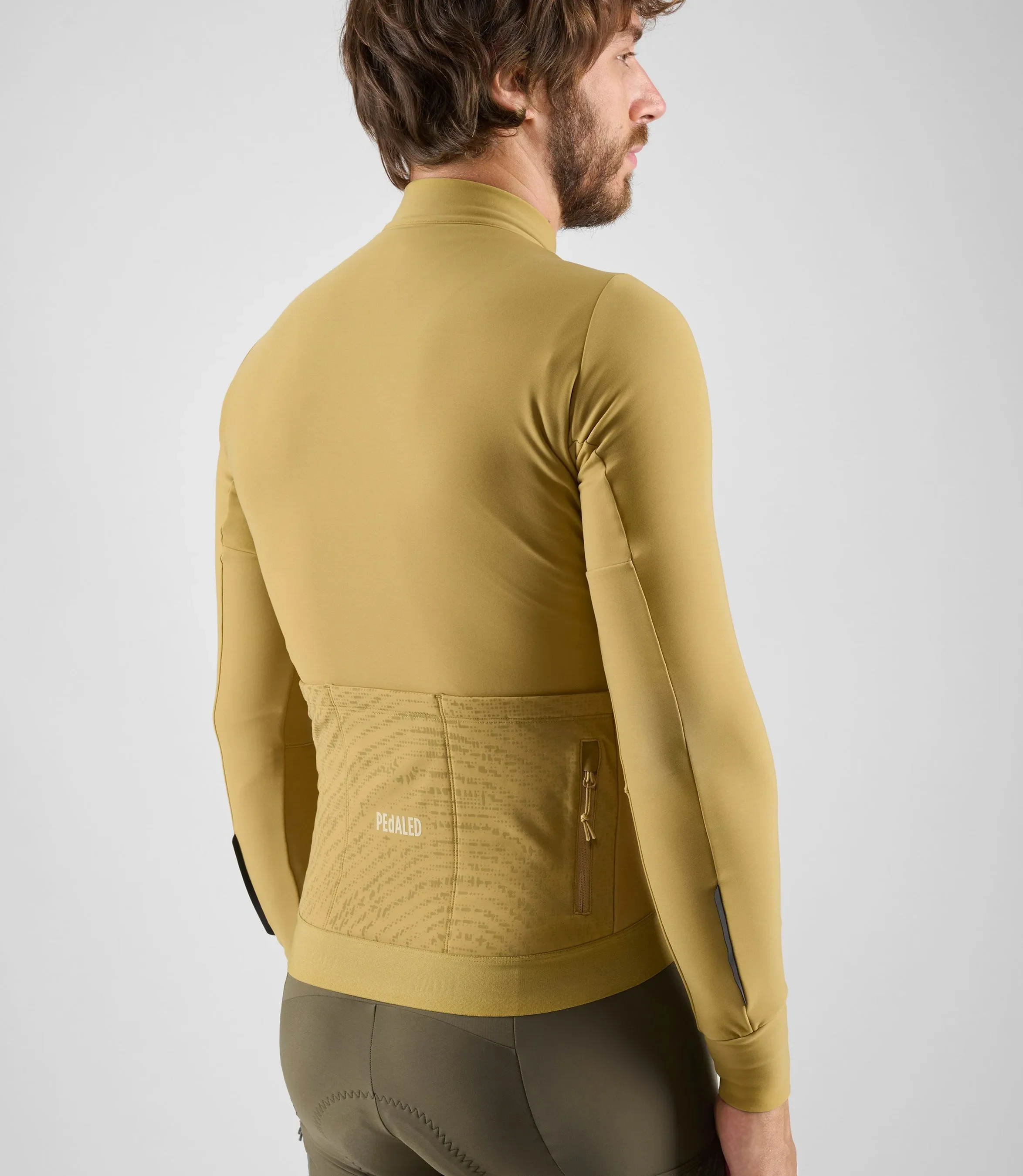 PEDALED Odyssey Long Sleeve Jersey - Light Green - Image 4