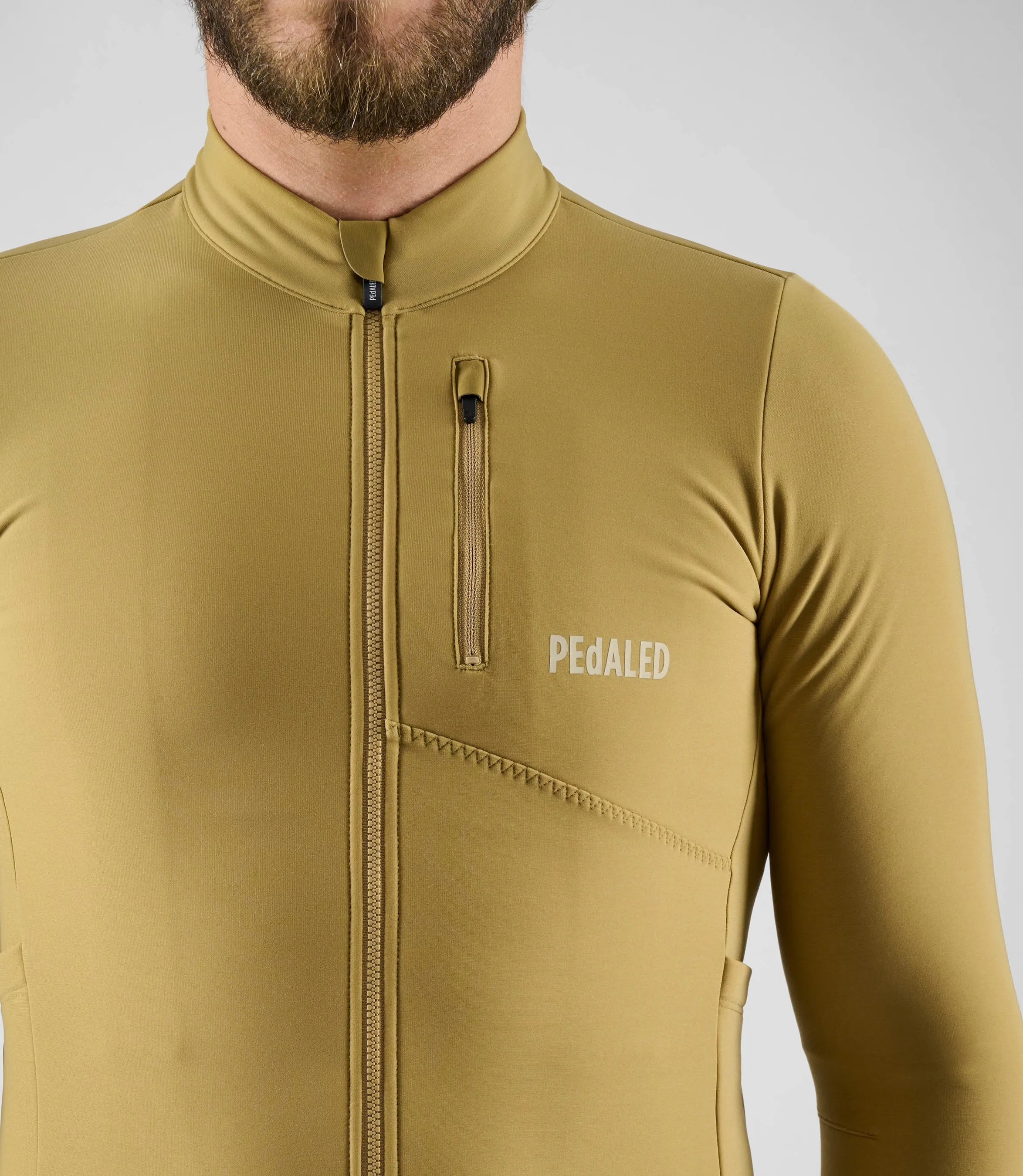 PEDALED Odyssey Long Sleeve Jersey - Light Green - Image 7