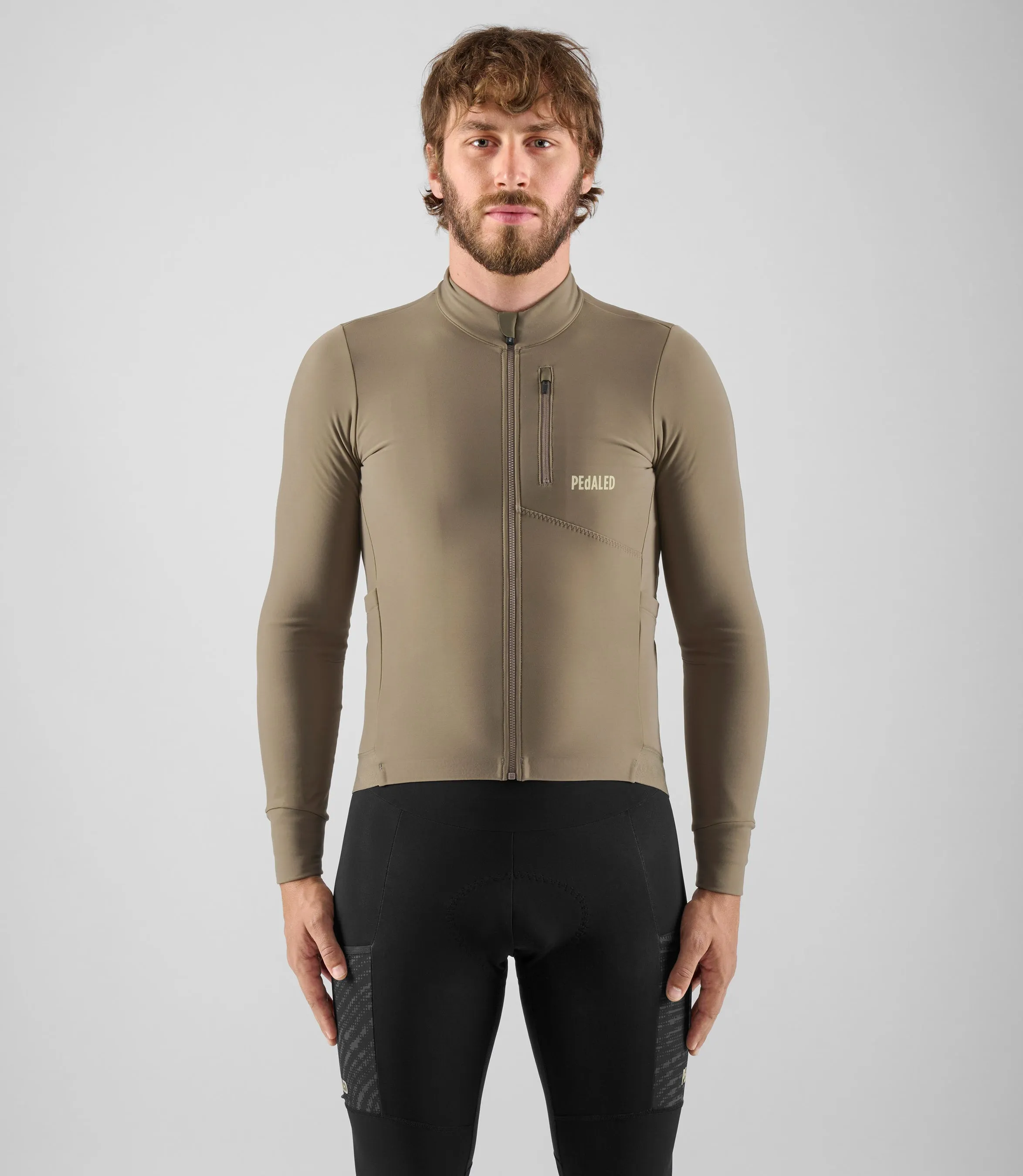 PEDALED Odyssey Long Sleeve Jersey - Military Green - Image 2