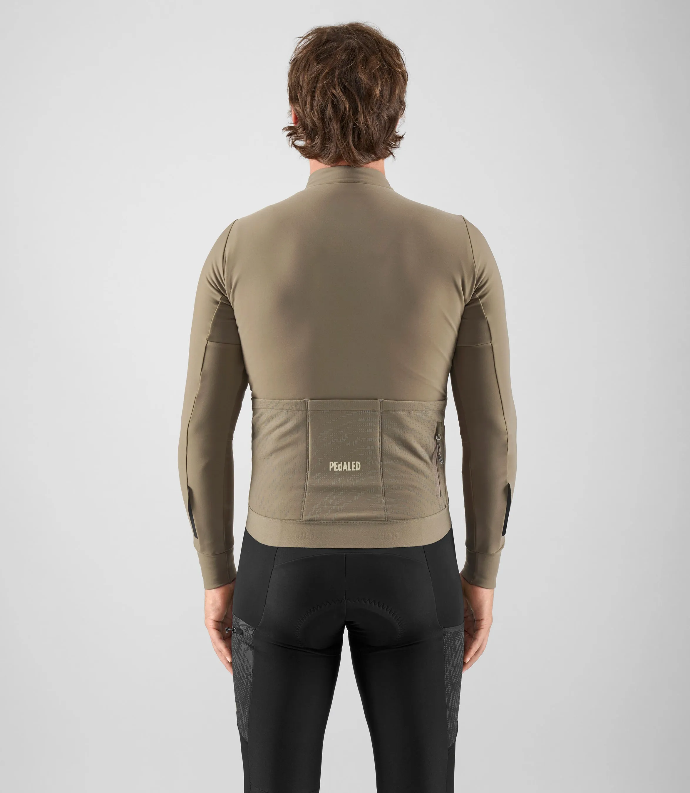 PEDALED Odyssey Long Sleeve Jersey - Military Green - Image 6