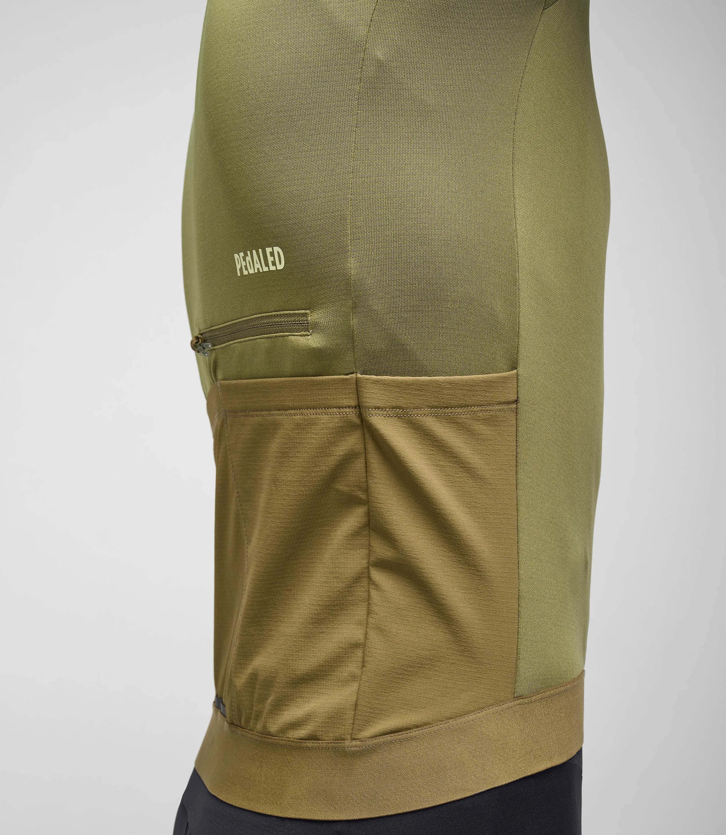 PEDALED Odyssey Merino Jersey - Green - Image 6