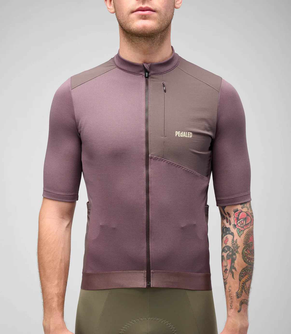 PEDALED Odyssey Merino Jersey - Raisin Purple - Image 3