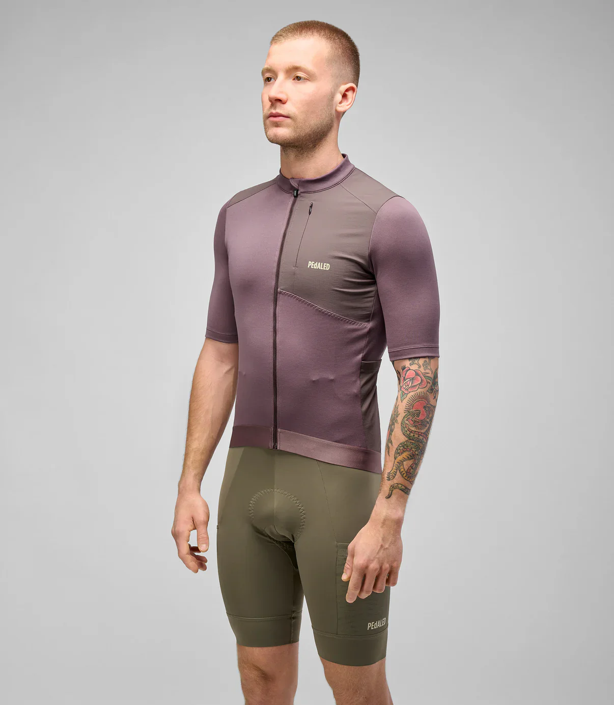 PEDALED Odyssey Merino Jersey - Raisin Purple - Image 5