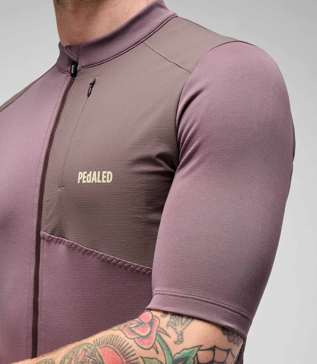 PEDALED Odyssey Merino Jersey - Raisin Purple - Image 6