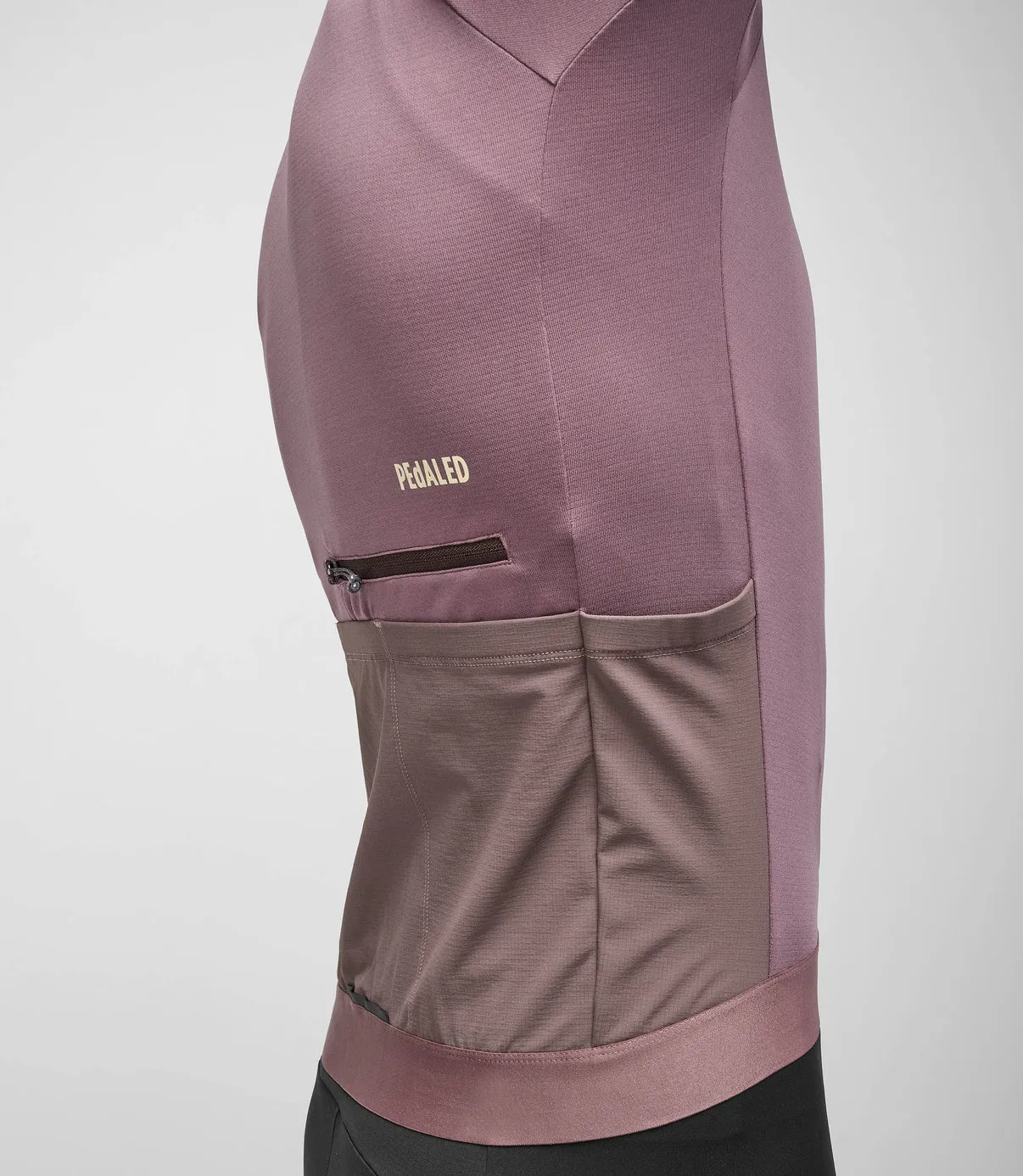 PEDALED Odyssey Merino Jersey - Raisin Purple - Image 8