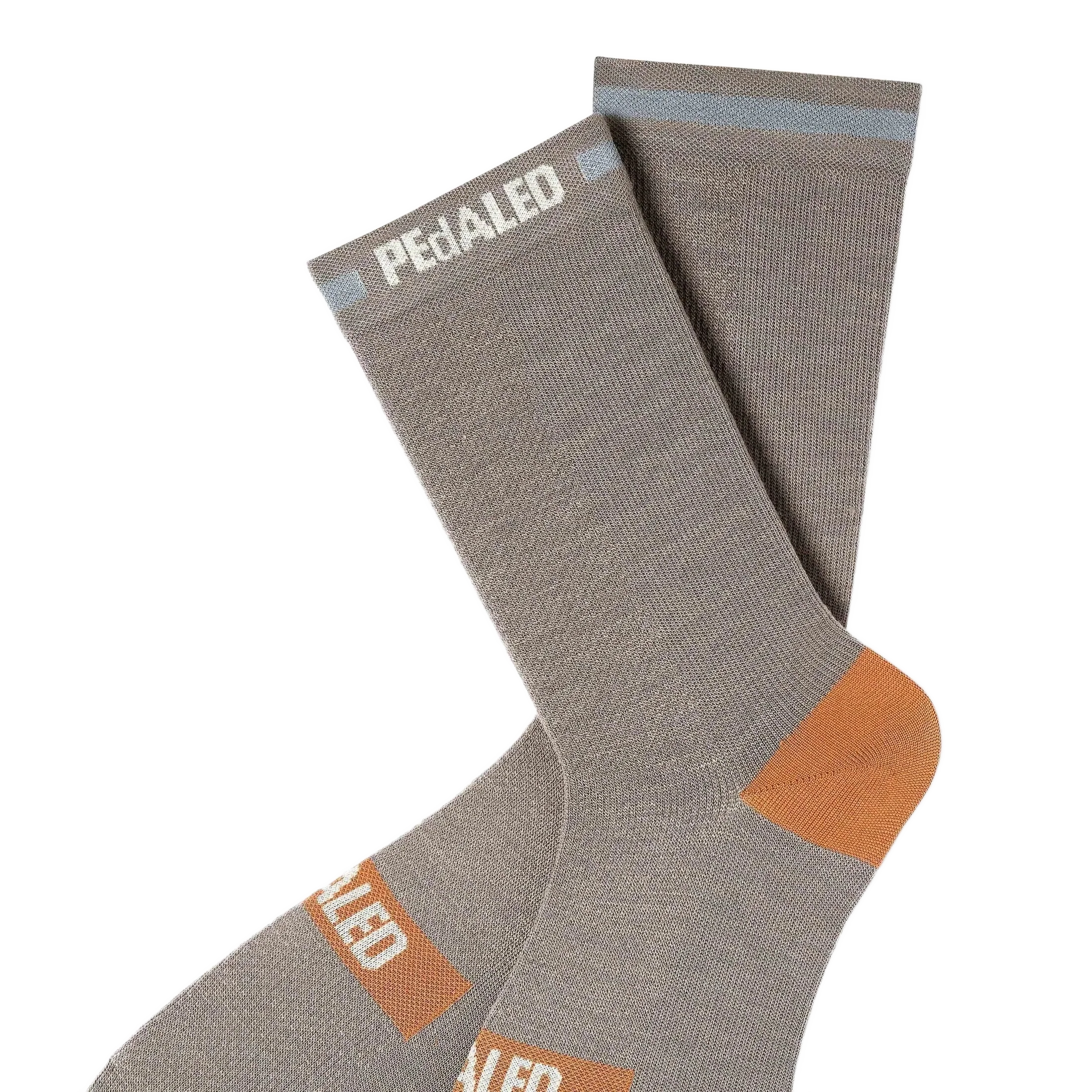 PEDALED Odyssey Merino Reflective Socks - Grey - Image 2