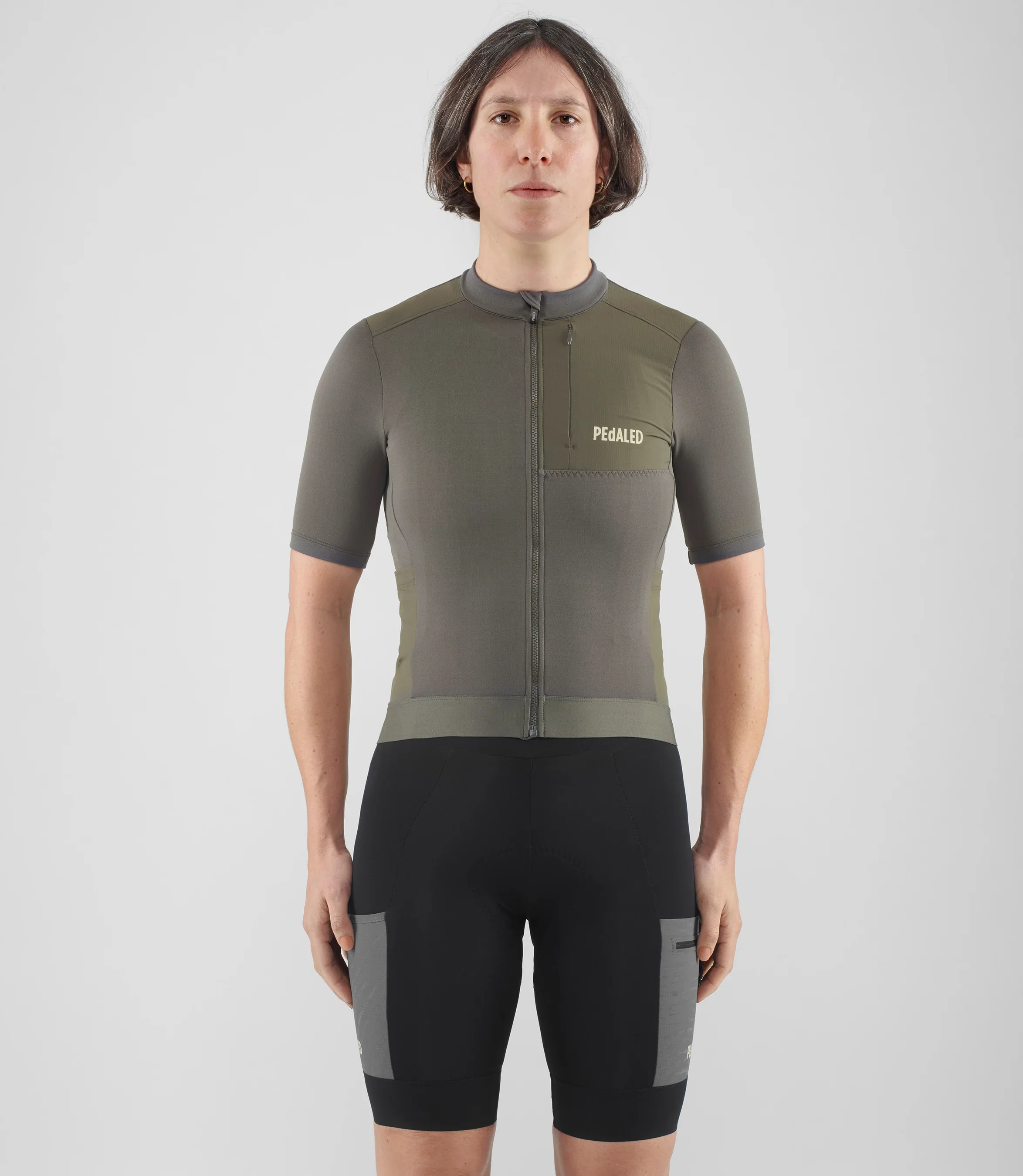 PEDALED Odyssey Merino Cycling Women Jersey - Grey - Image 4