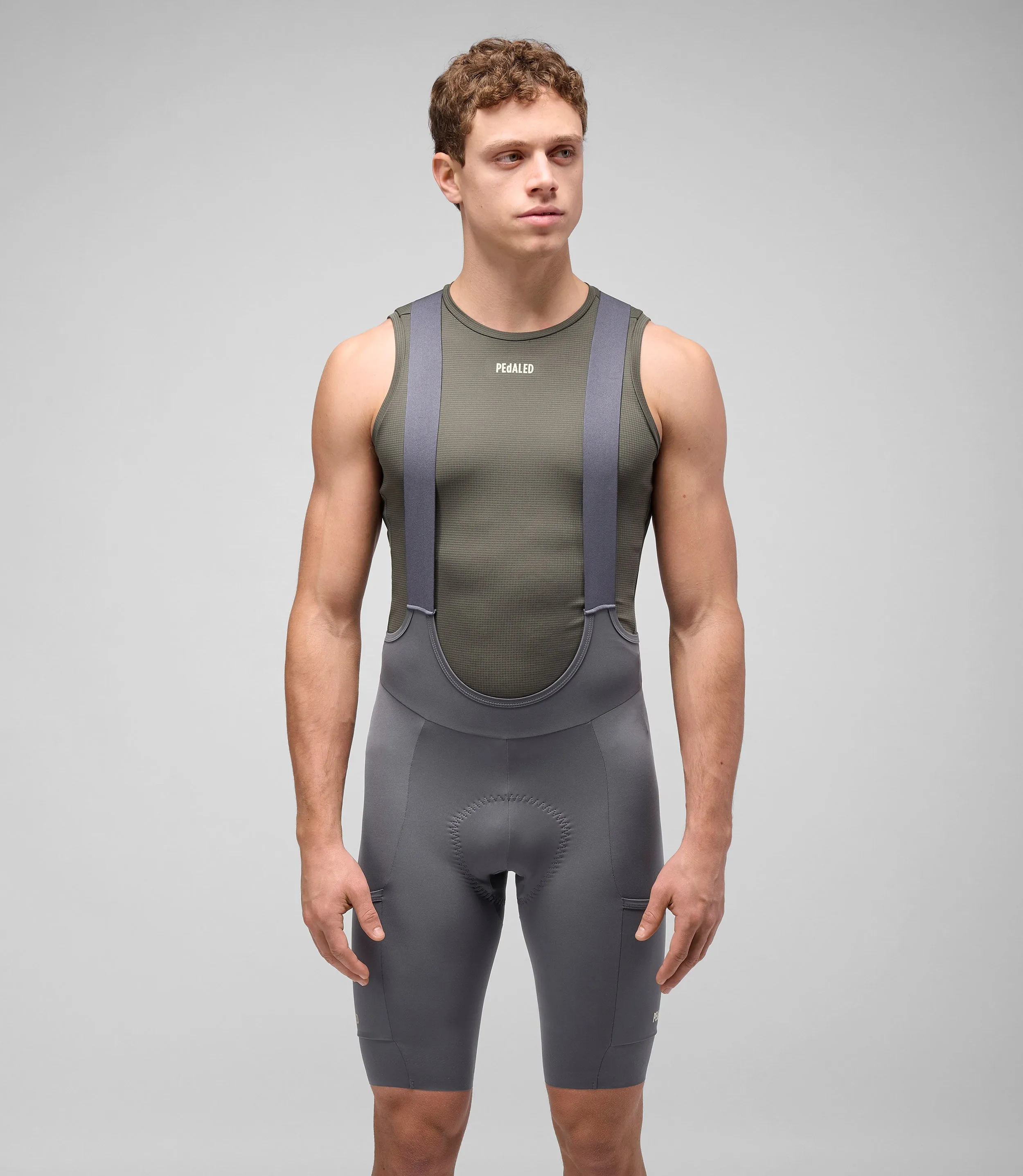 PEDALED Odyssey Power Dry™ Base Layer Sleeveless - Grey - Image 2