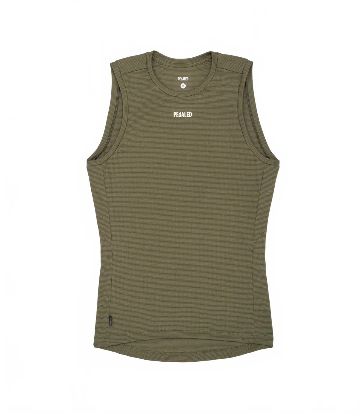 PEDALED Odyssey Power Dry Base Layer Sleeveless - Military Green - Image 2