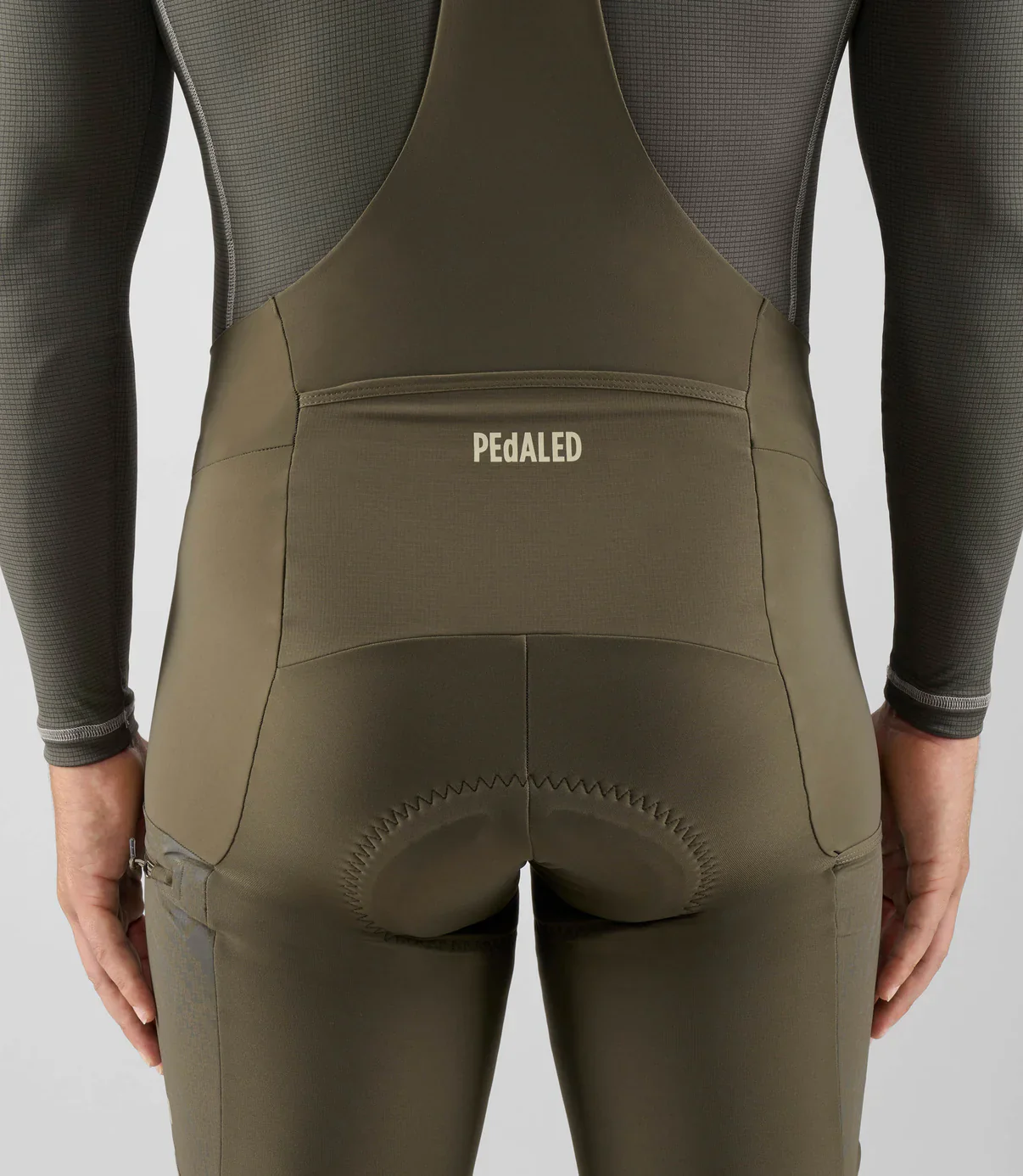 PEDALED Odyssey Bib Tight - Military Green - Image 6
