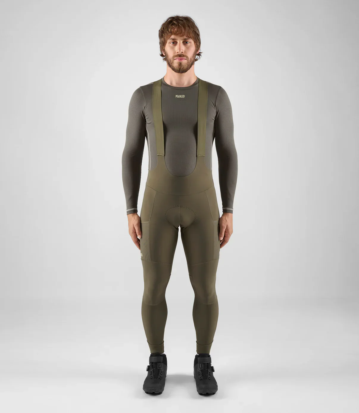 PEDALED Odyssey Bib Tight - Military Green - Image 9