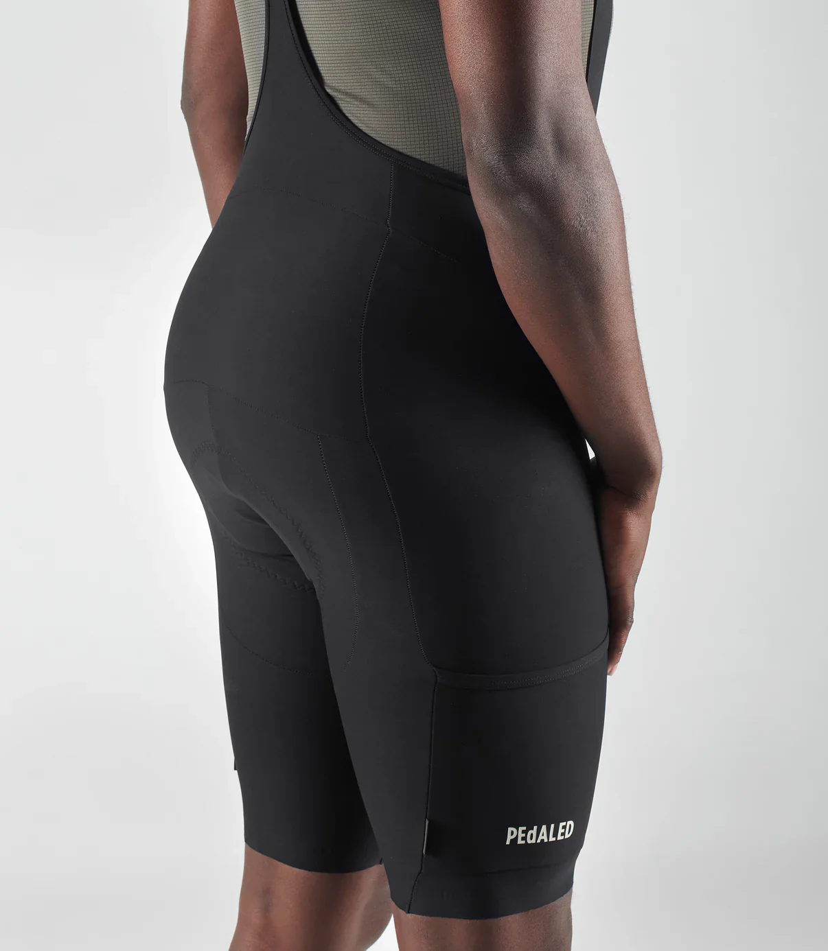 PEDALED Odyssey Training Bib Shorts - Black - Image 4