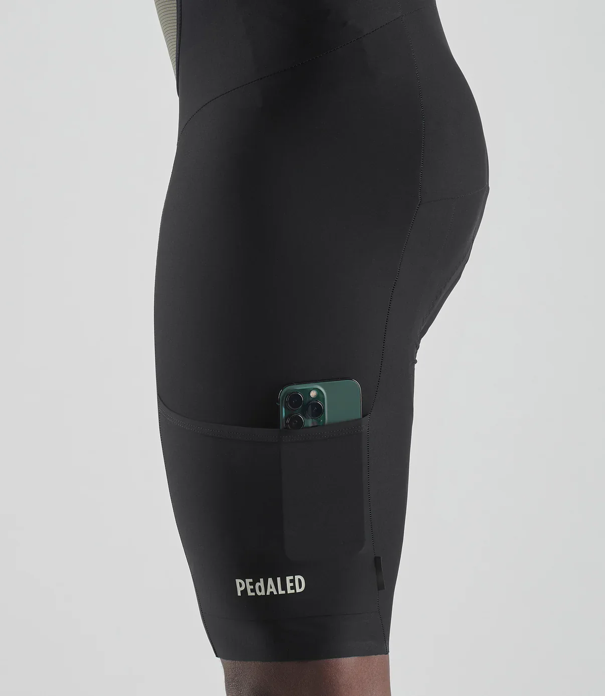 PEDALED Odyssey Training Bib Shorts - Black - Image 6