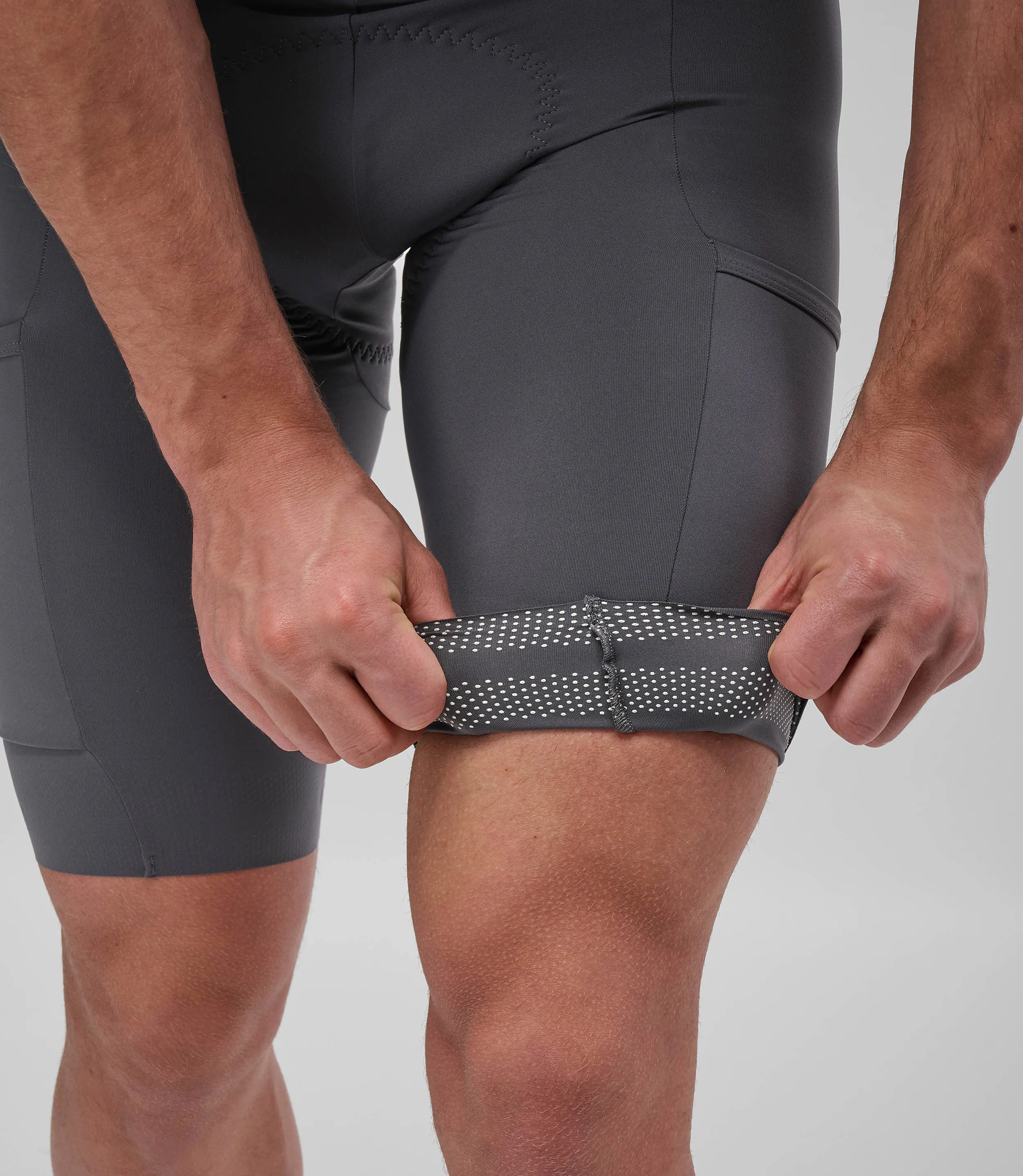 PEDALED Odyssey Training Bib Shorts - Grey - Image 8