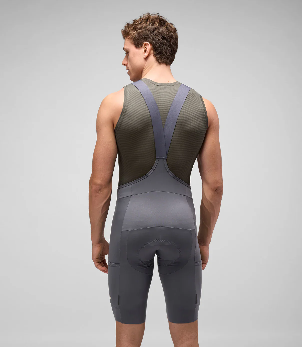 PEDALED Odyssey Training Bib Shorts - Grey - Image 4