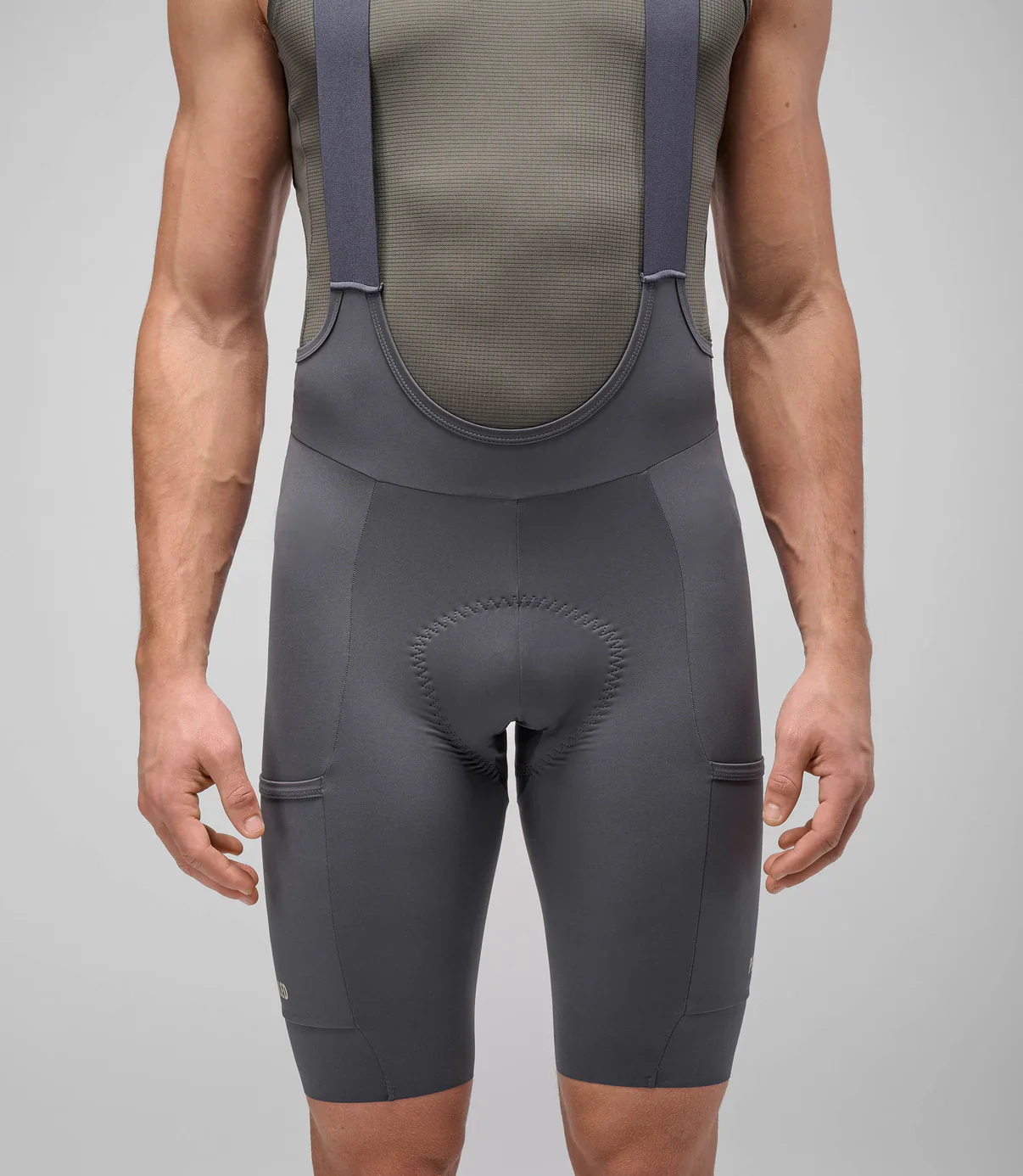 PEDALED Odyssey Training Bib Shorts - Grey - Image 7