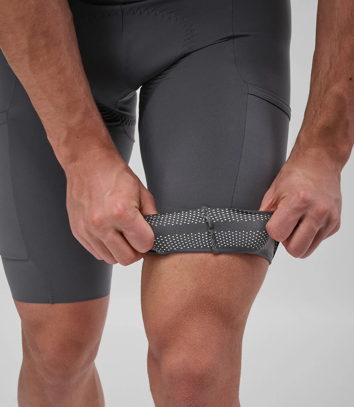 PEDALED Odyssey Training Bib Shorts - Grey - Image 8