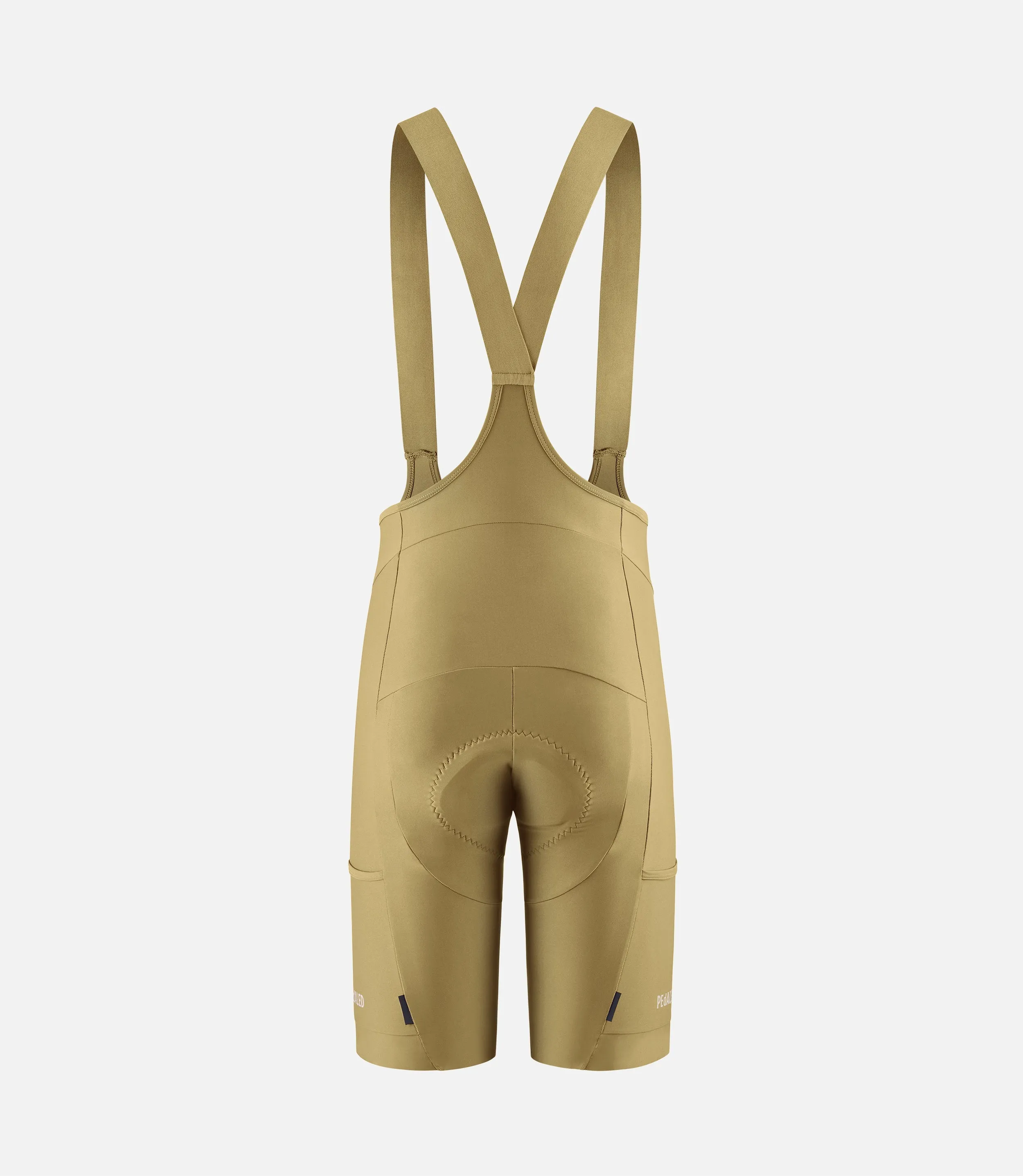PEDALED Odyssey Training Bib Shorts - Light Yellow - Image 3