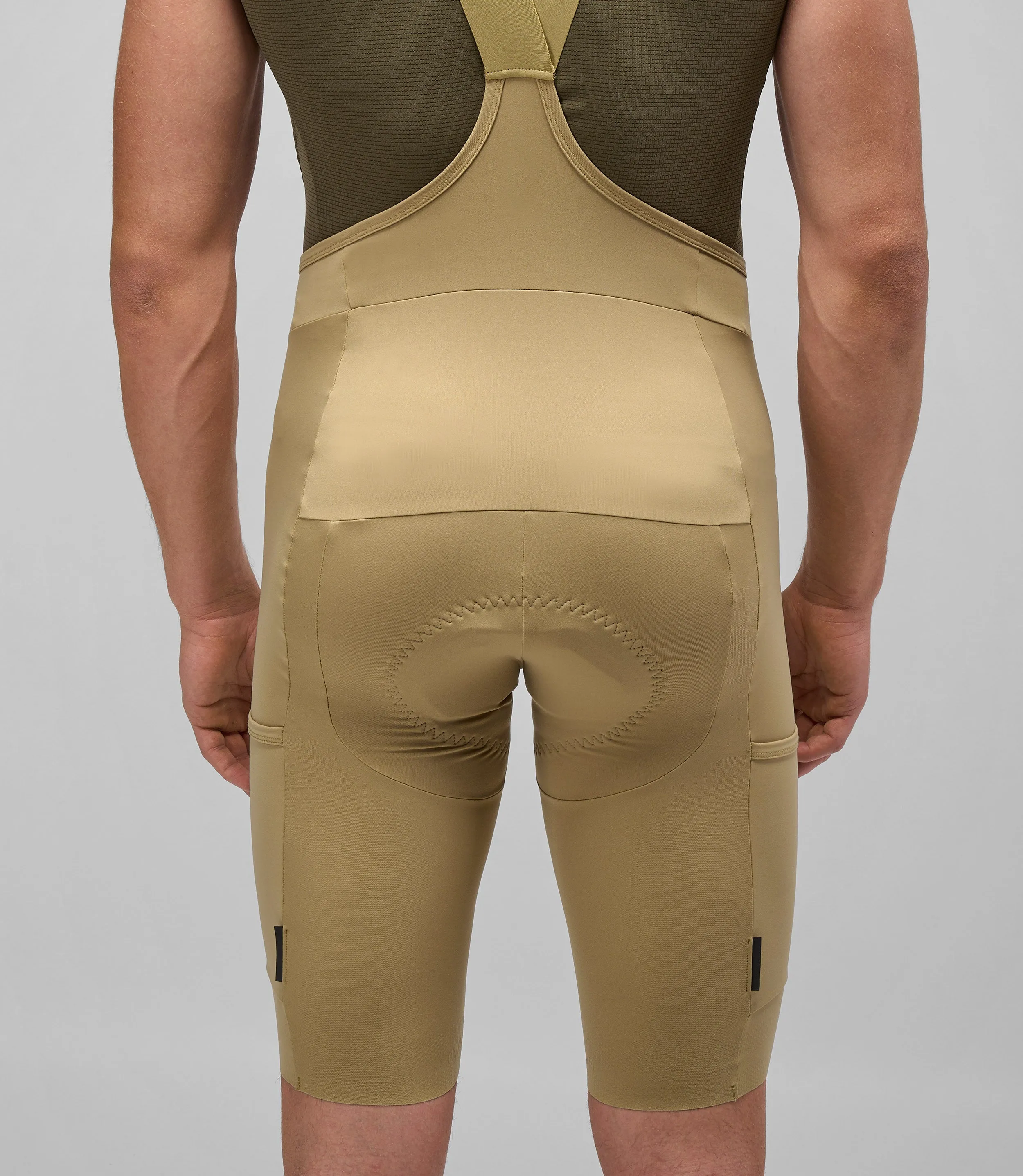 PEDALED Odyssey Training Bib Shorts - Light Yellow - Image 6