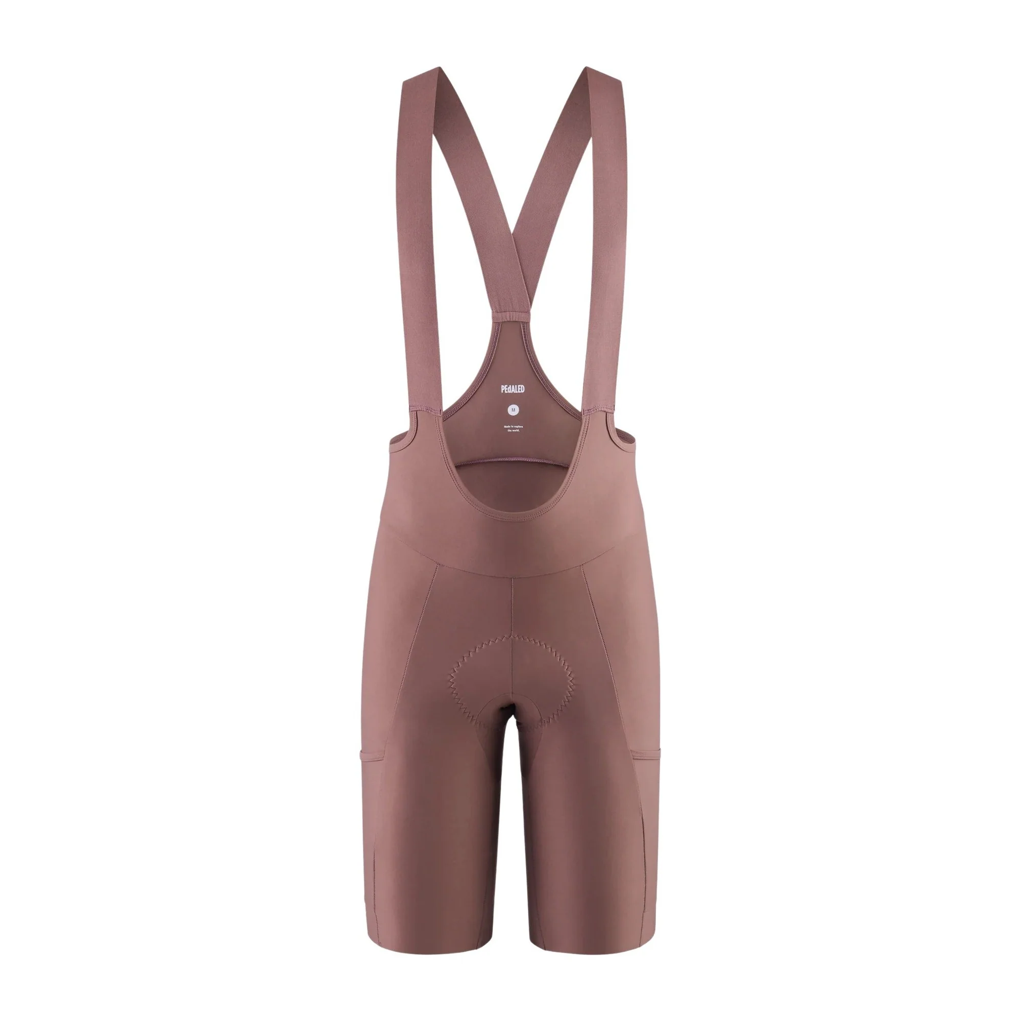 PEDALED Odyssey Training Cycling Bib Shorts - Raisin Purple - Image 2