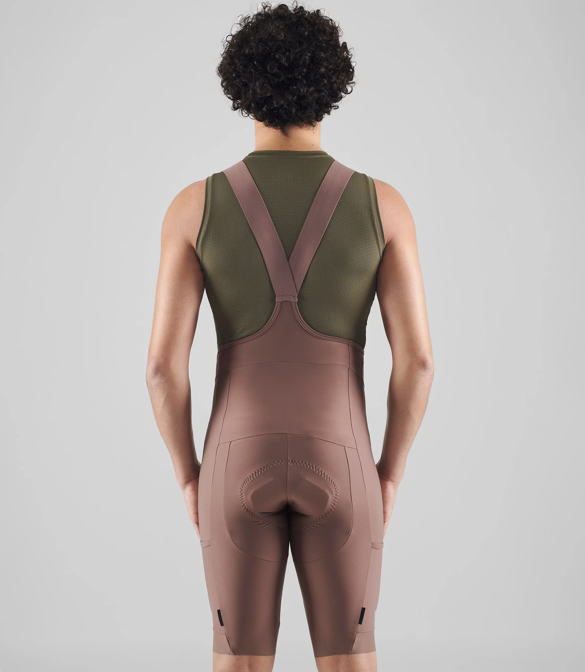 PEDALED Odyssey Training Cycling Bib Shorts - Raisin Purple - Image 3