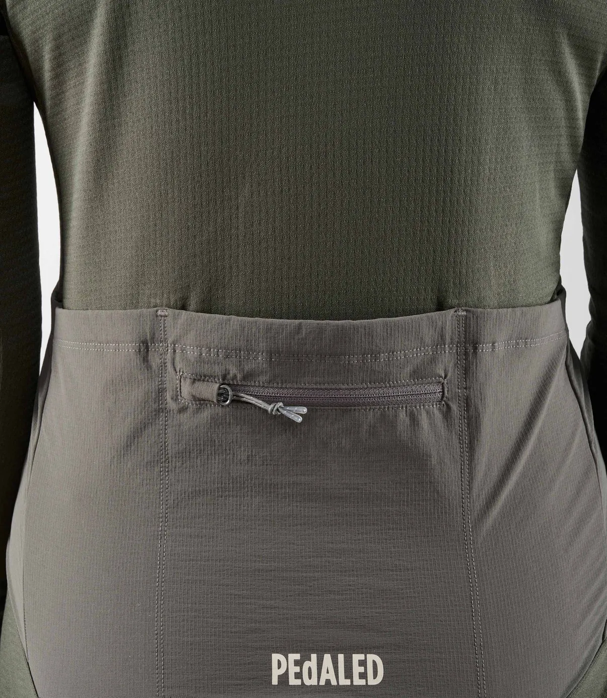 PEDALED Odyssey Windblock Merino Women Jersey - Grey Ink - Image 6