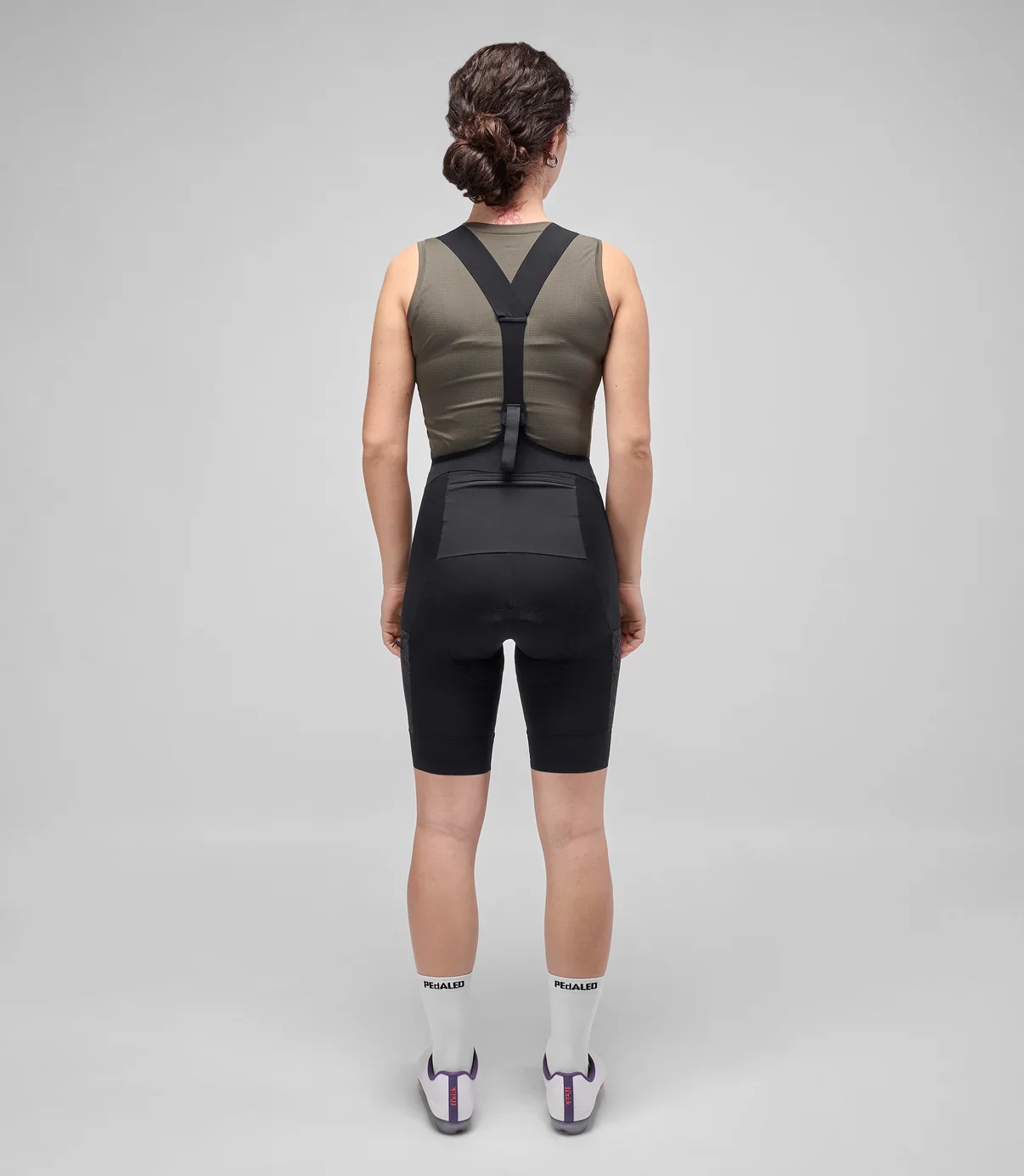 PEDALED Odyssey Women Bib Shorts - Black - Image 4
