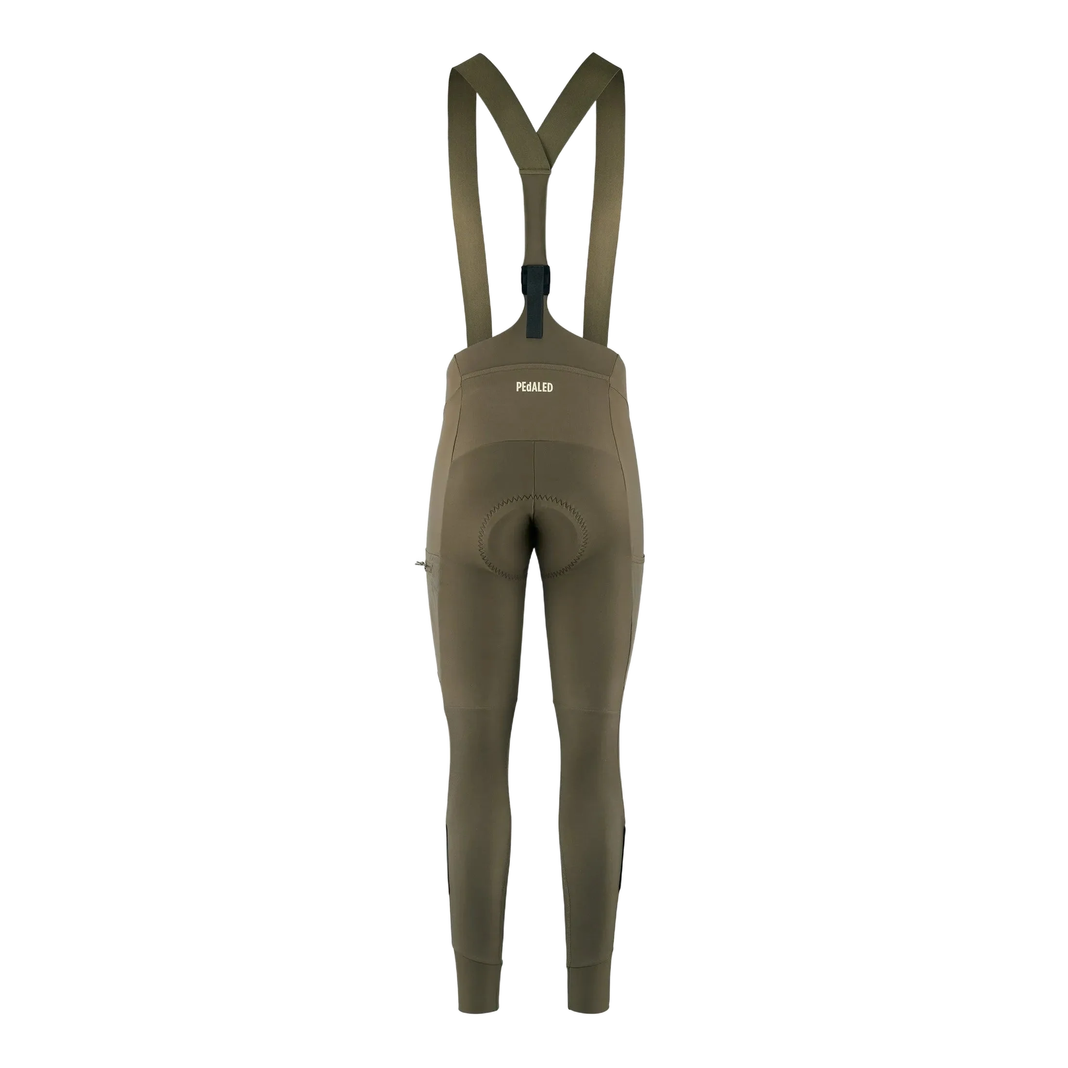 PEDALED Odyssey Women Bib Tight - Military Green - Image 3