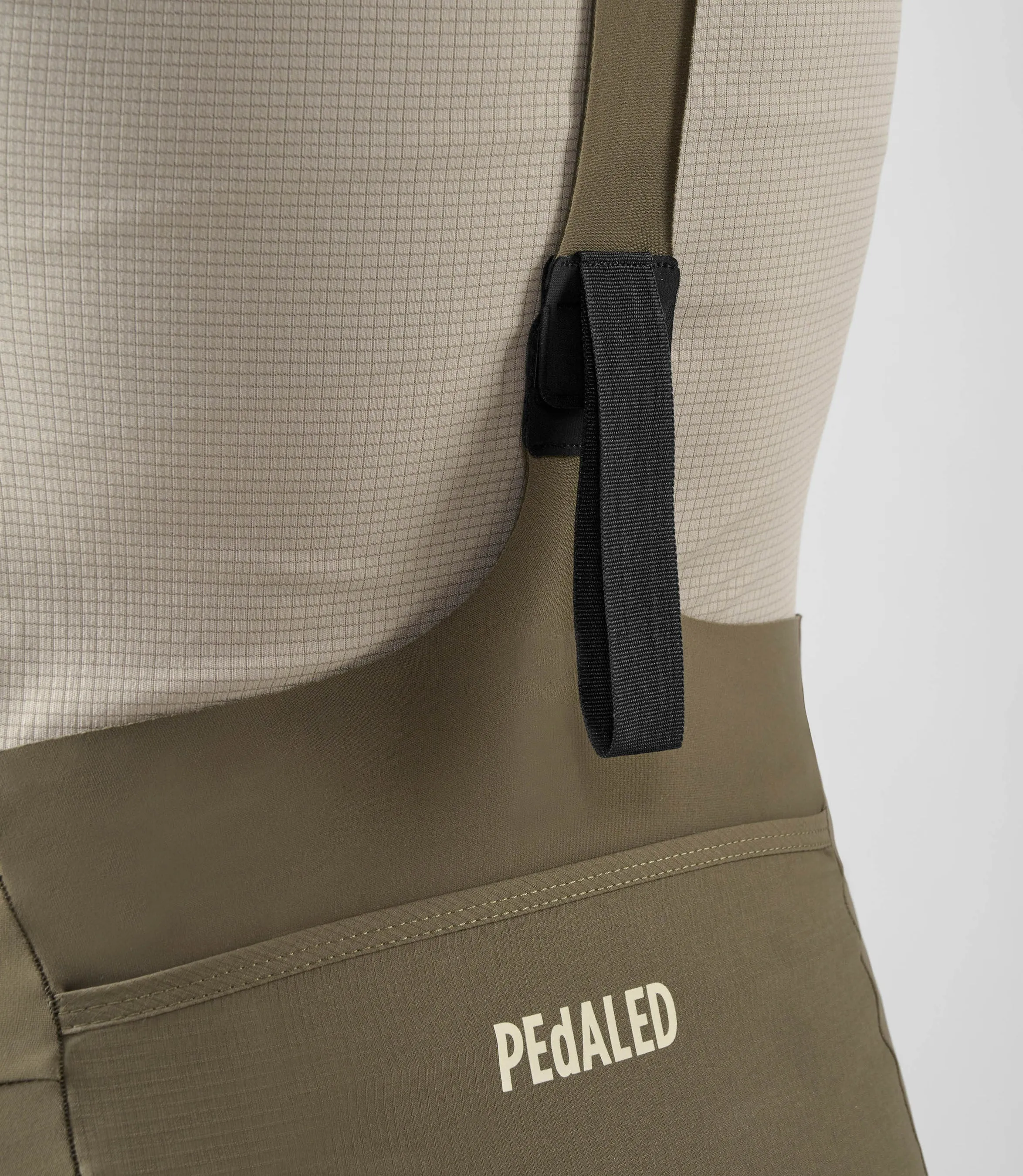 PEDALED Odyssey Women Bib Tight - Military Green - Image 9