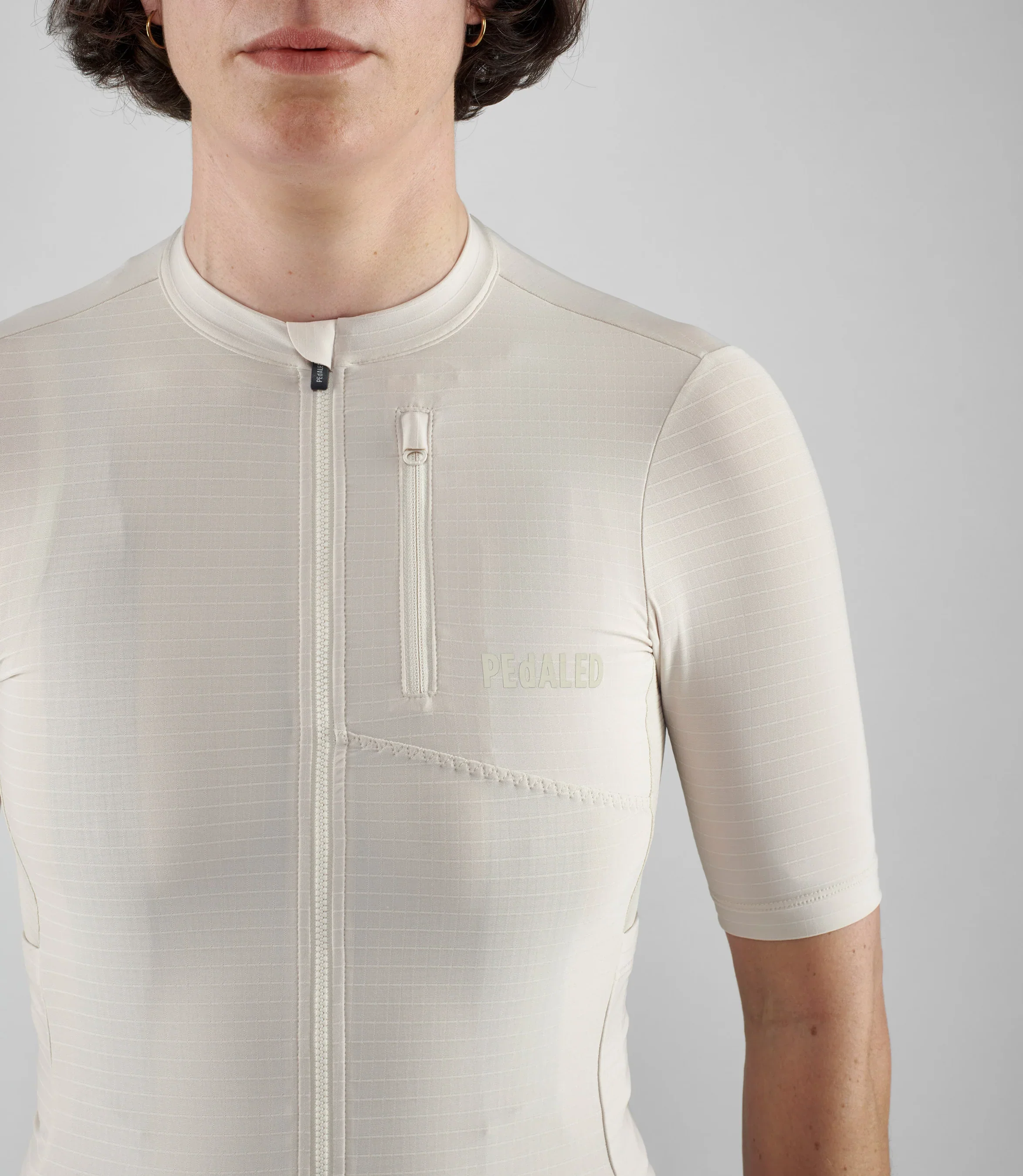 PEDALED Odyssey Cycling Women Jersey - Off White - Image 2