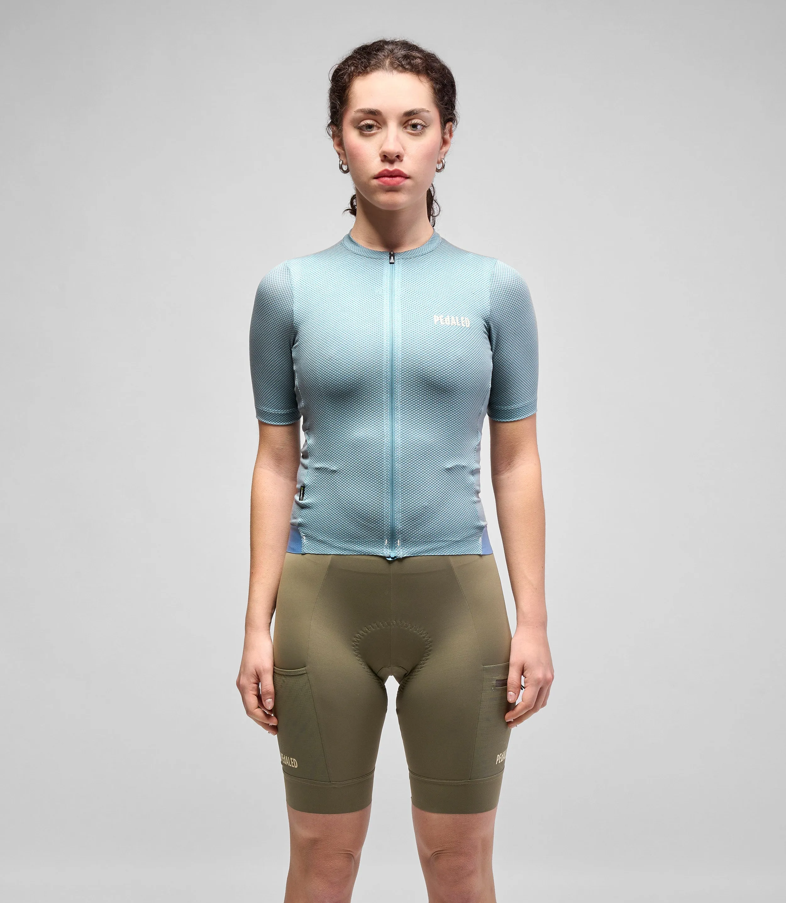 PEDALED Odyssey Delta Women Jersey - Blue - Image 2