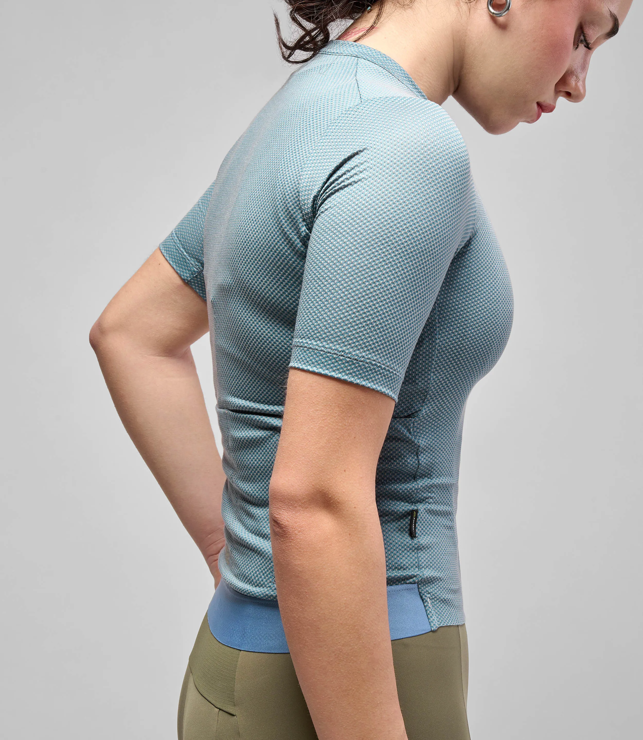PEDALED Odyssey Delta Women Jersey - Blue - Image 6