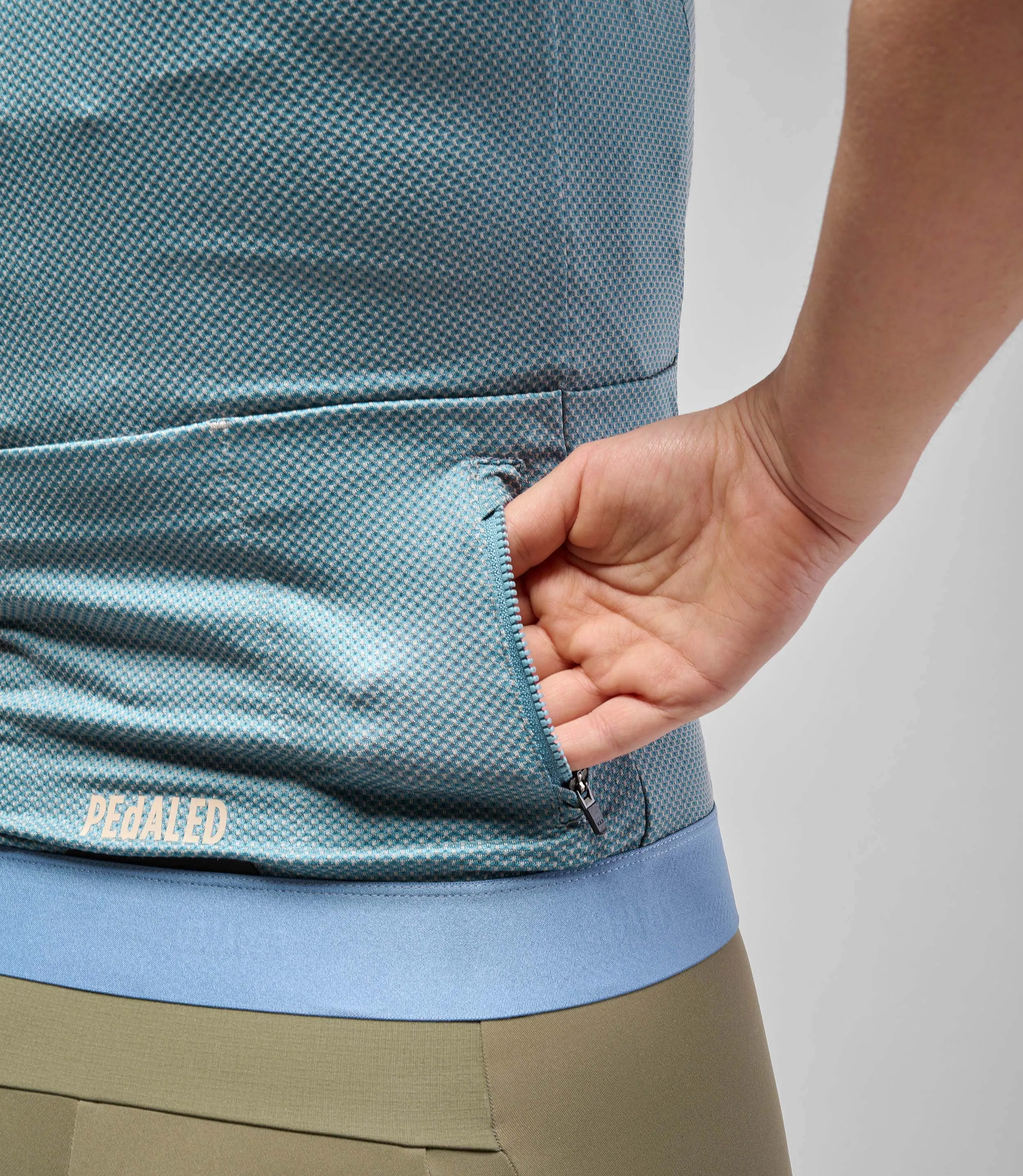 PEDALED Odyssey Delta Women Jersey - Blue - Image 8